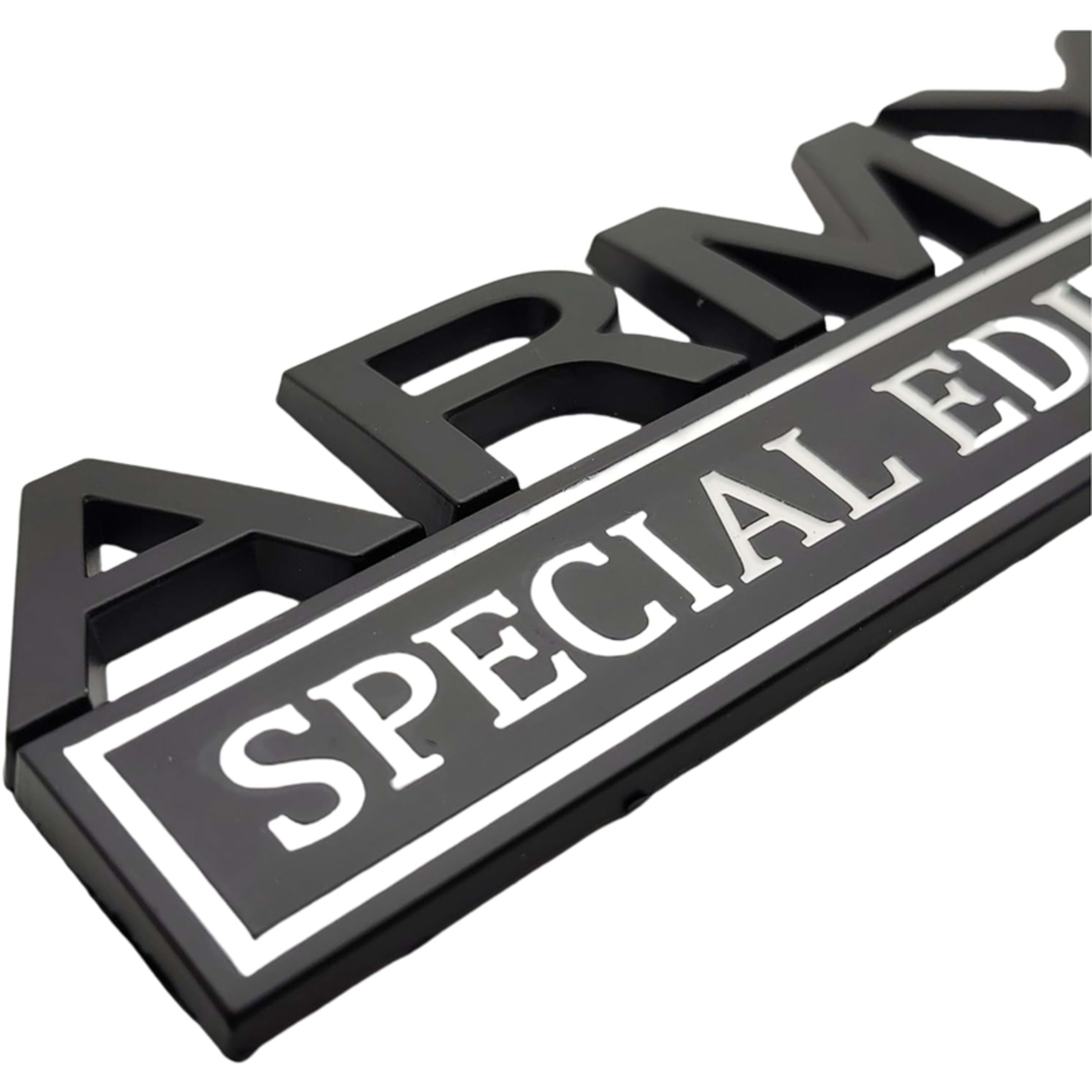 2pack Army Special Edition Emblems, Army Car Emblem 3D Badge Decal Car Truck SUV,Refrigerator Sticker,Window Display Sti 22
