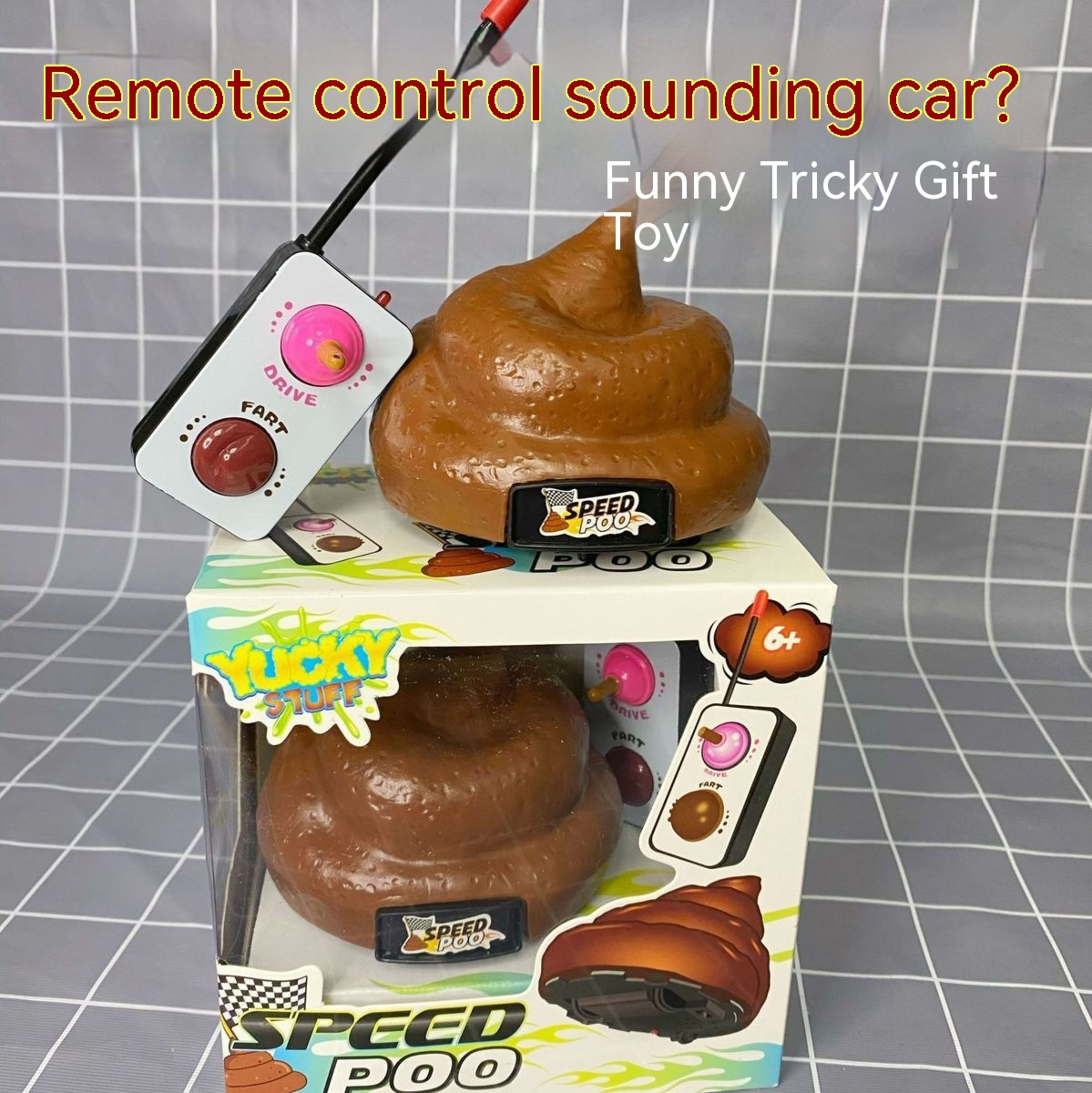 Remote Control Simulation Poop Toy Gift 7