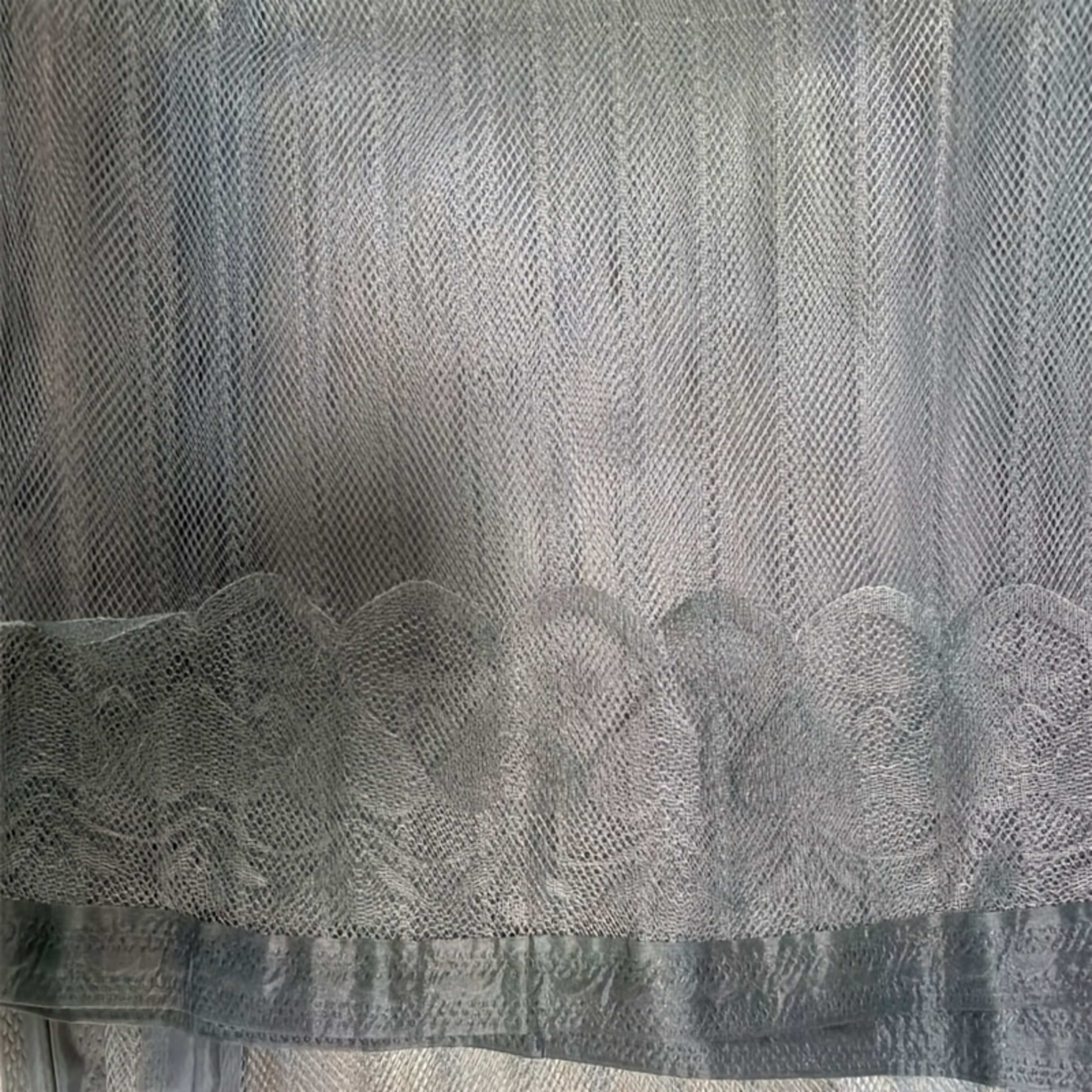 Magnetic Screen Door Curtain - Manual Or Automatic Closing Mesh, White Stripe Design, Mosquito-proof Summer Breathable P 7