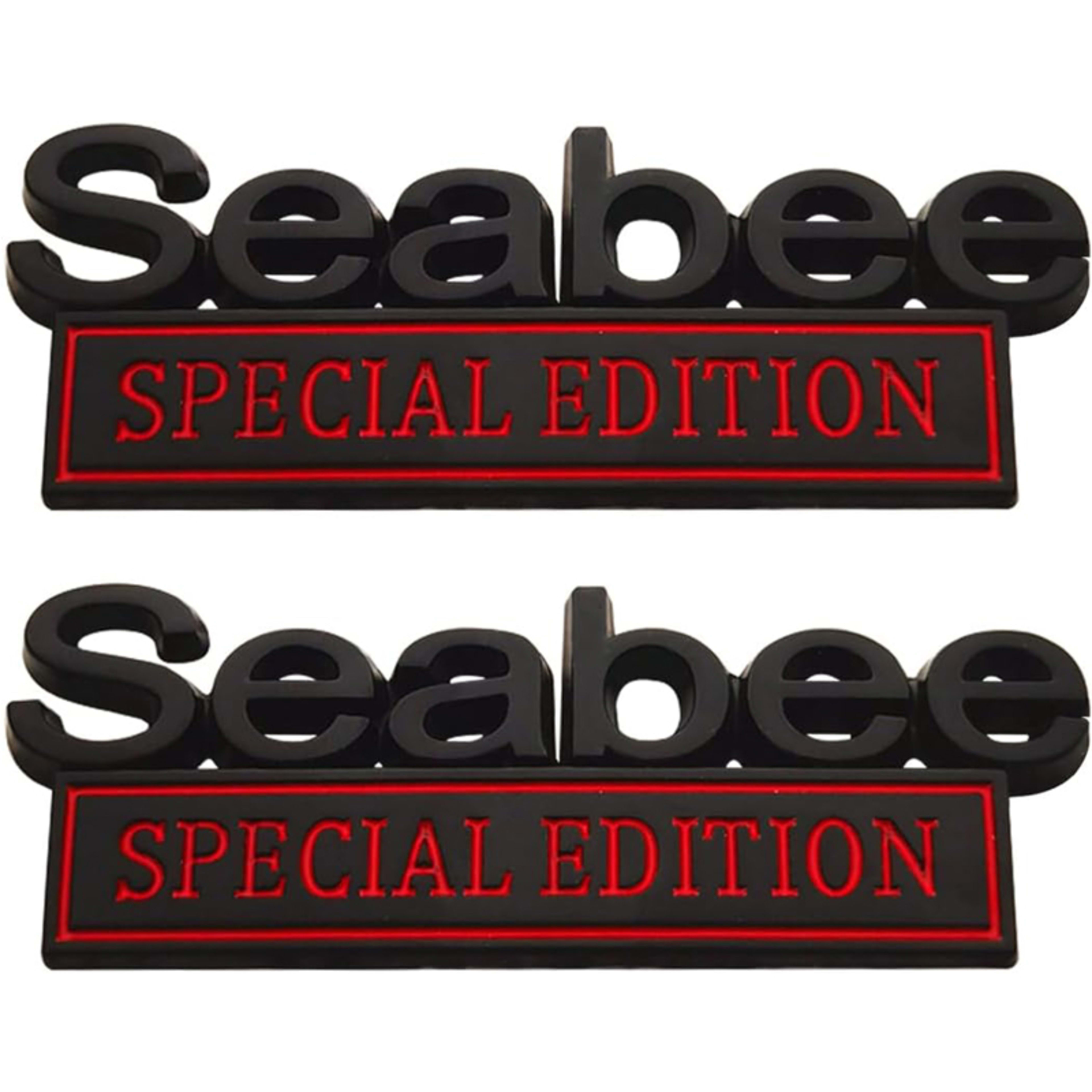 2pack Seabee Special Edition Emblems, Seabee Emblem 3D Badge Decal Car Truck SUV,Refrigerator Sticker,Window Display Sti 8
