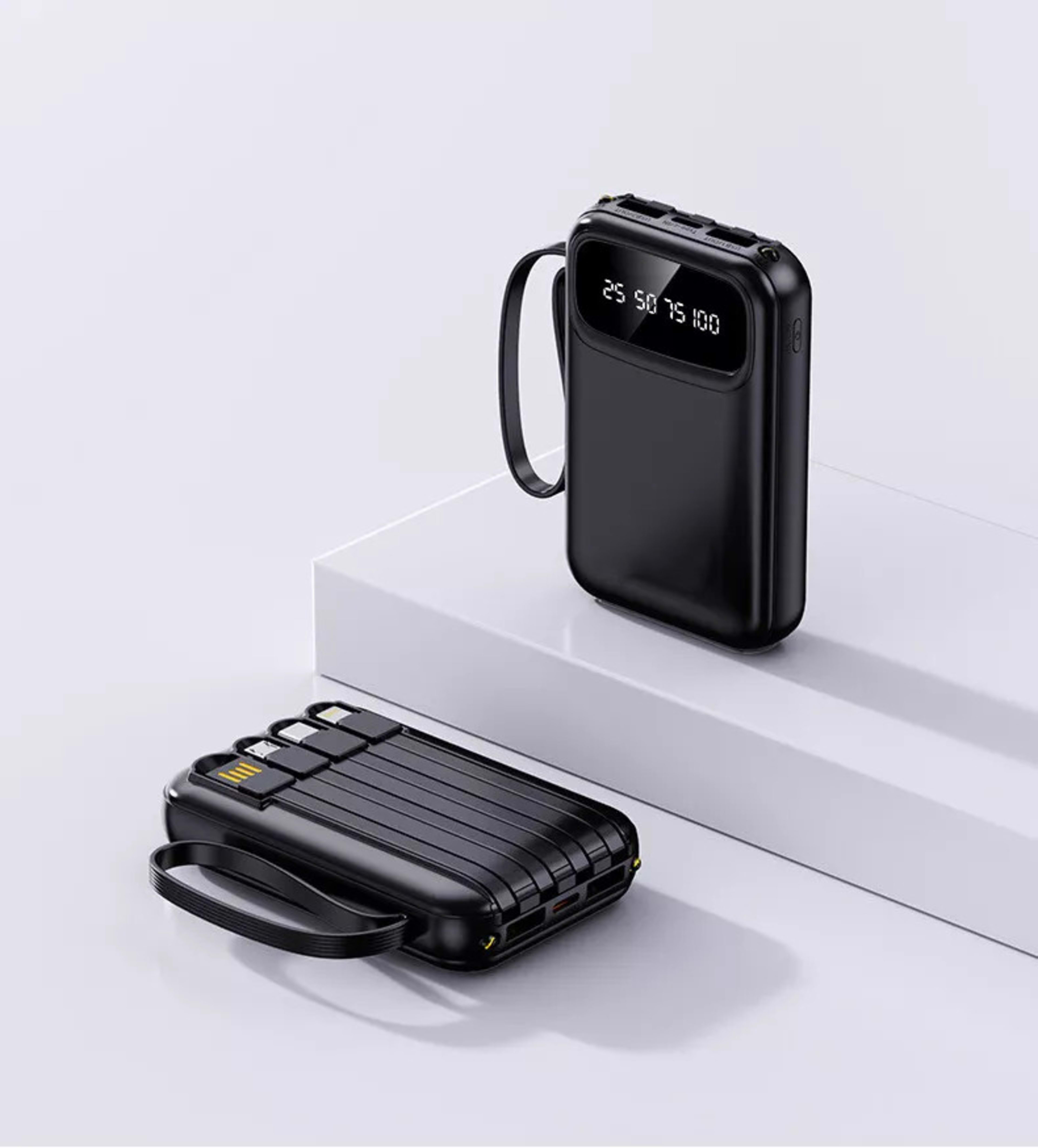 3o000mAh Power Bank, Fast USB Charger, External Battery For Mobile Phones DE 3