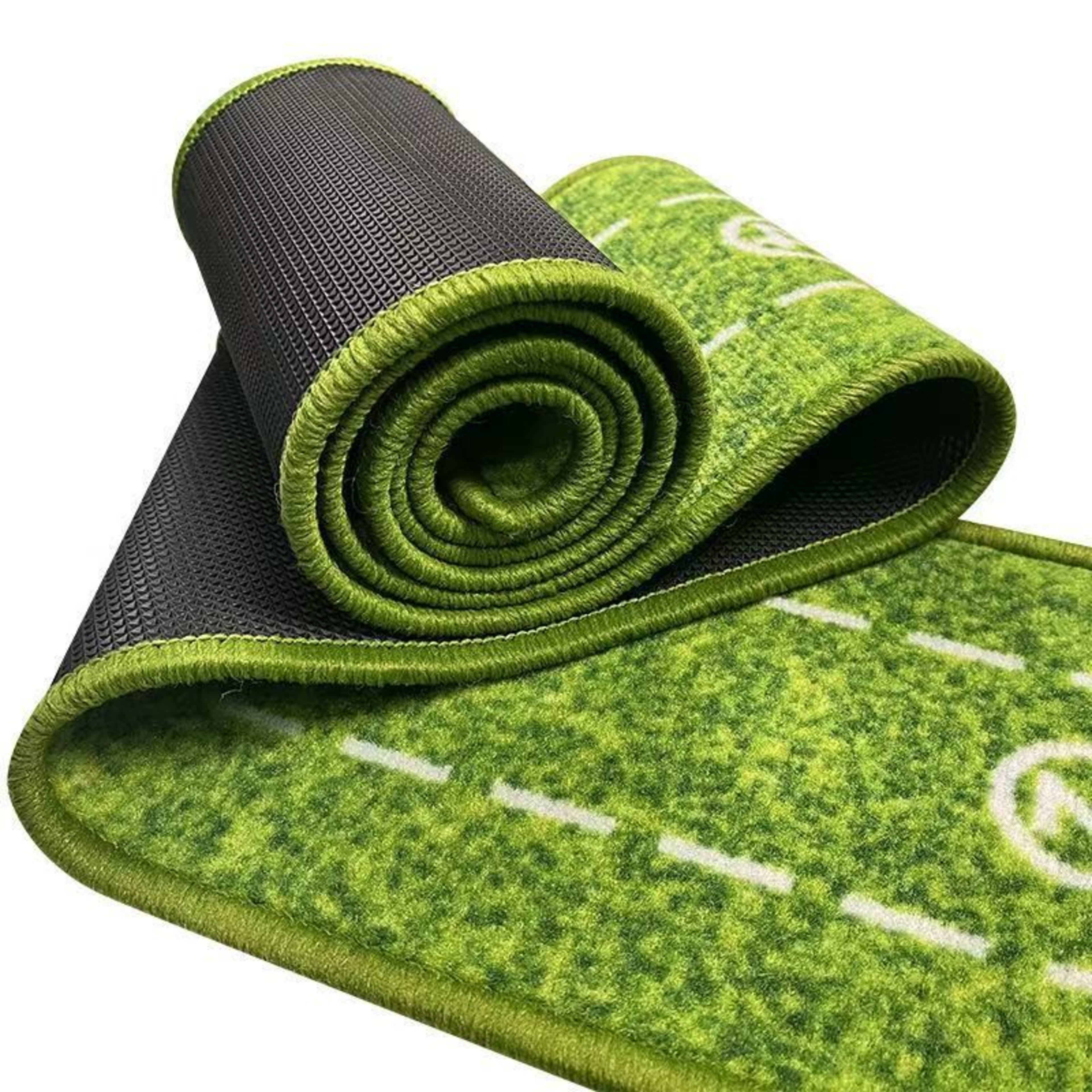 Golf Putting Mat Putting Green Practice Training Aid Auto Ball Return One Hole 11