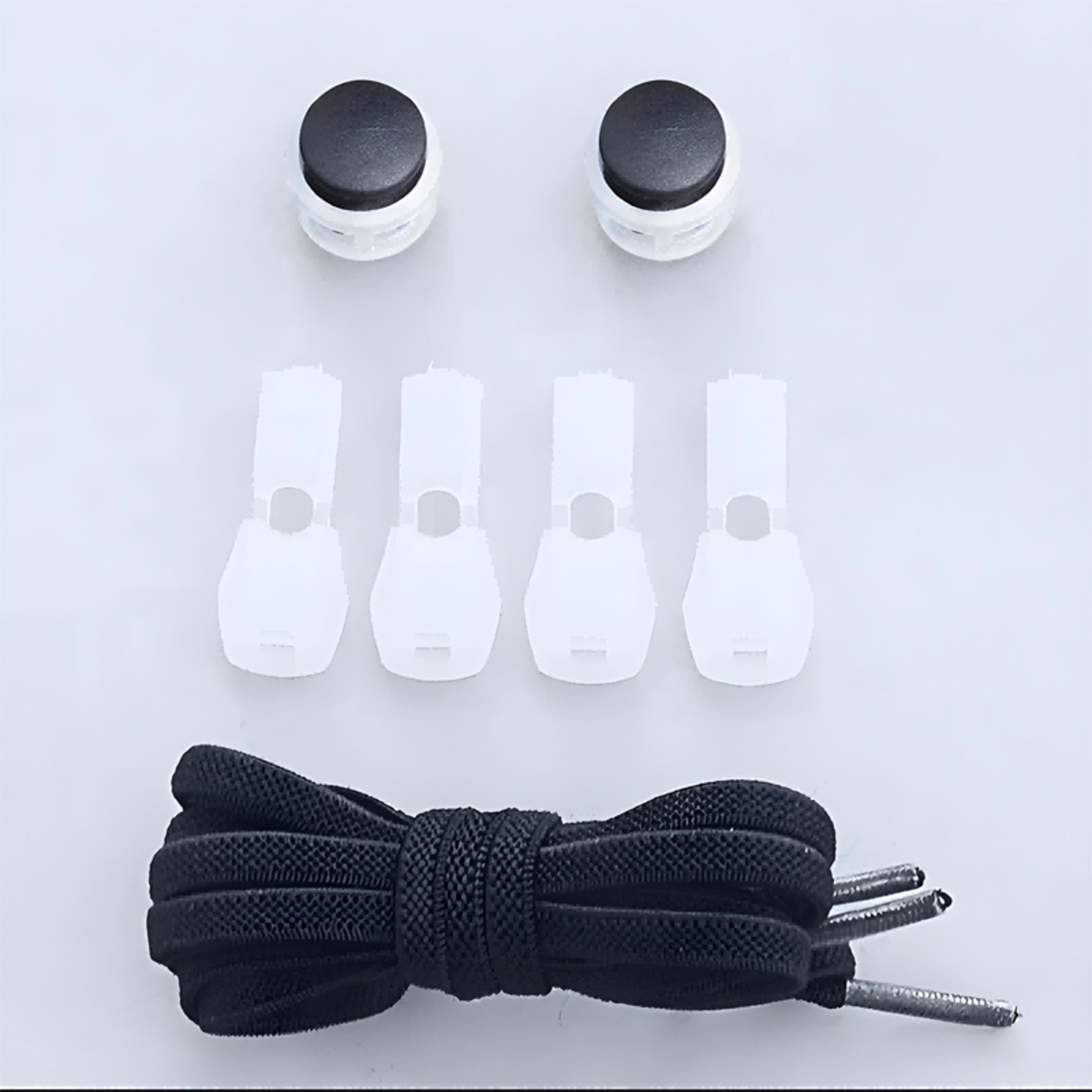 1 Set Of Plastic Shoe Buckles, Comfortable And Fast, Suitable For Children With Lockable Sports Shoes, Sports Shoelaces, 6