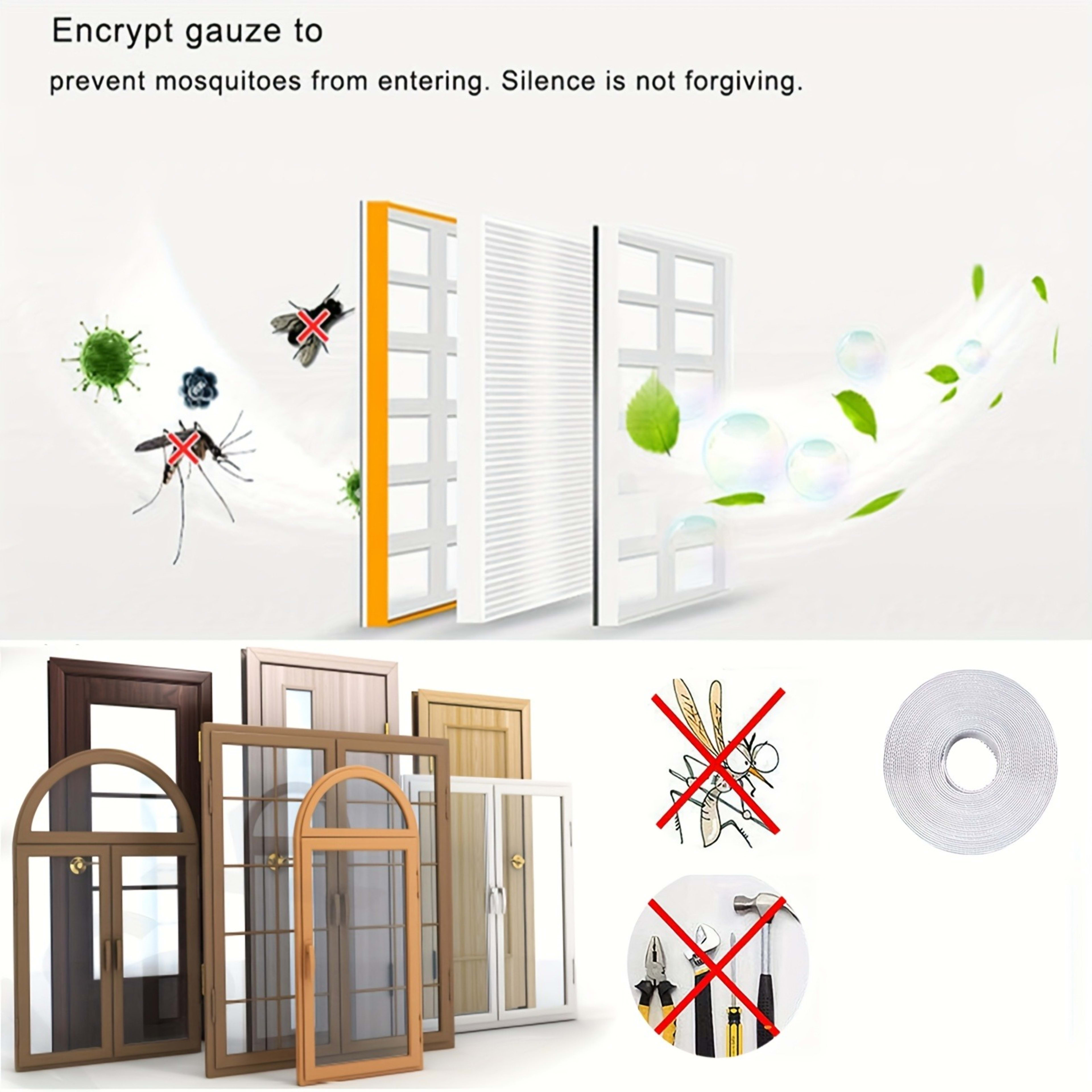 Magnetic Screen Door With Strong Magnetic Closure - No Drilling Required, Hands-free Sliding Door Curtain, Suitable For  9