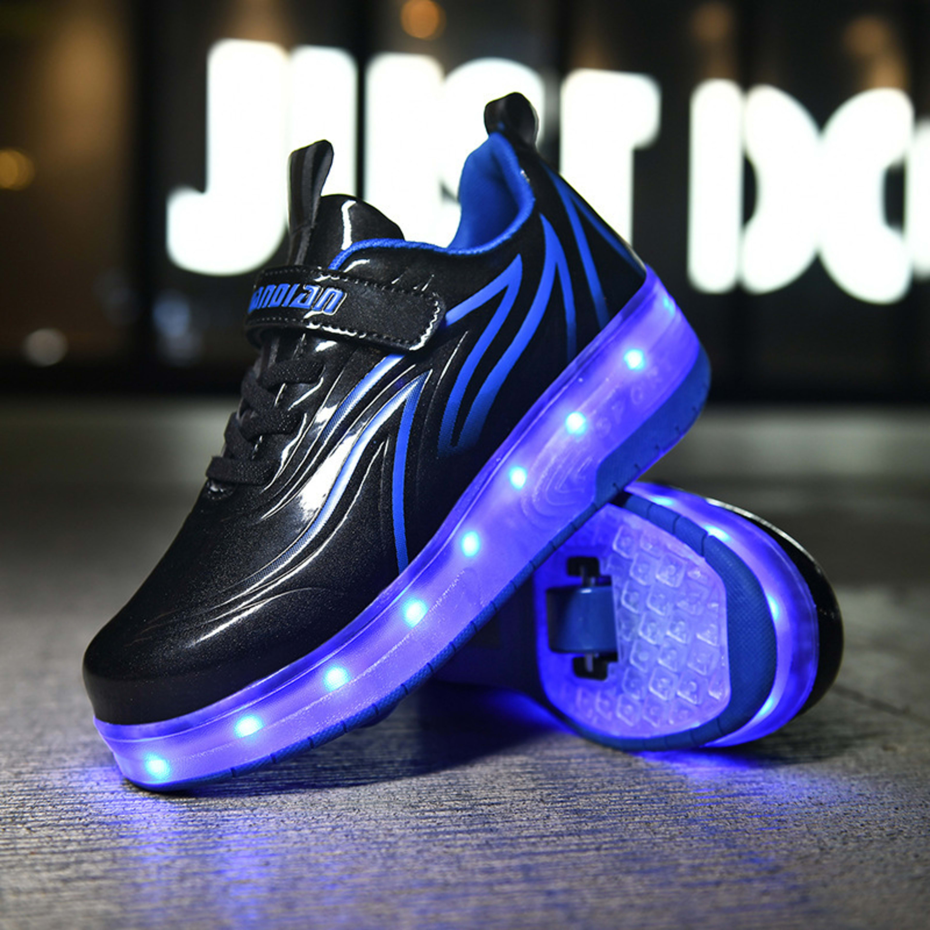 Light Charging Pulley Shoes Single And Double Wheels 2