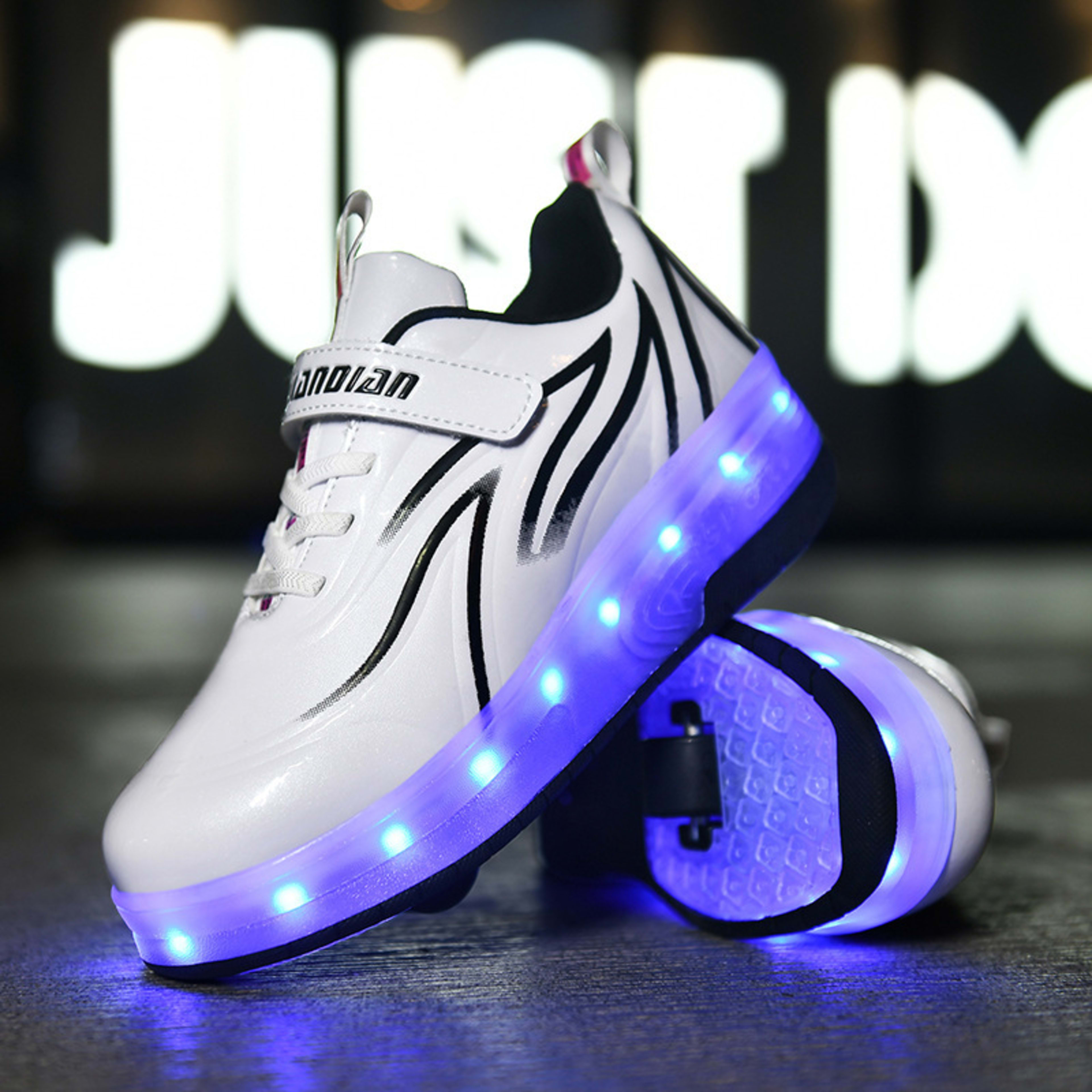 Light Charging Pulley Shoes Single And Double Wheels 5