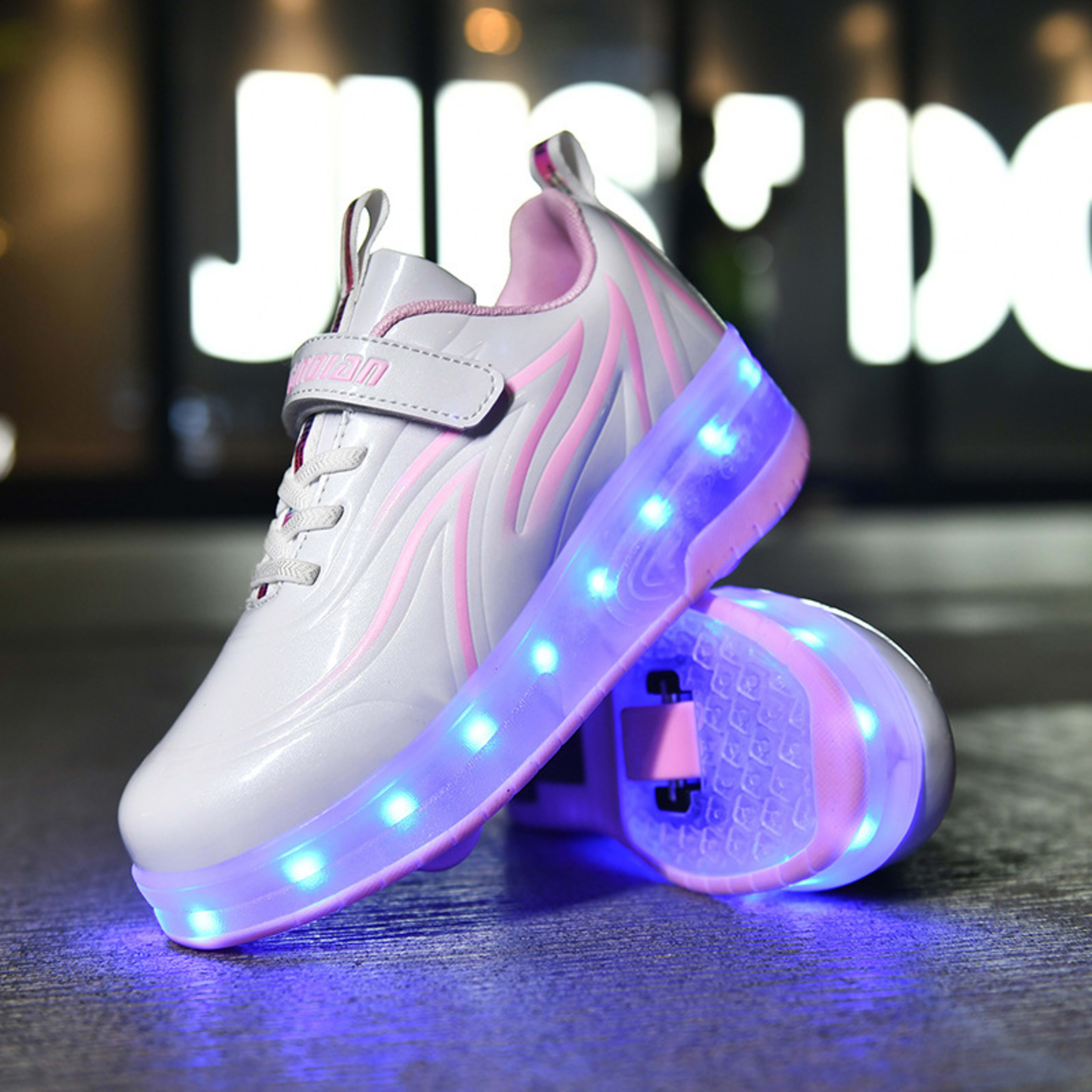 Light Charging Pulley Shoes Single And Double Wheels 4