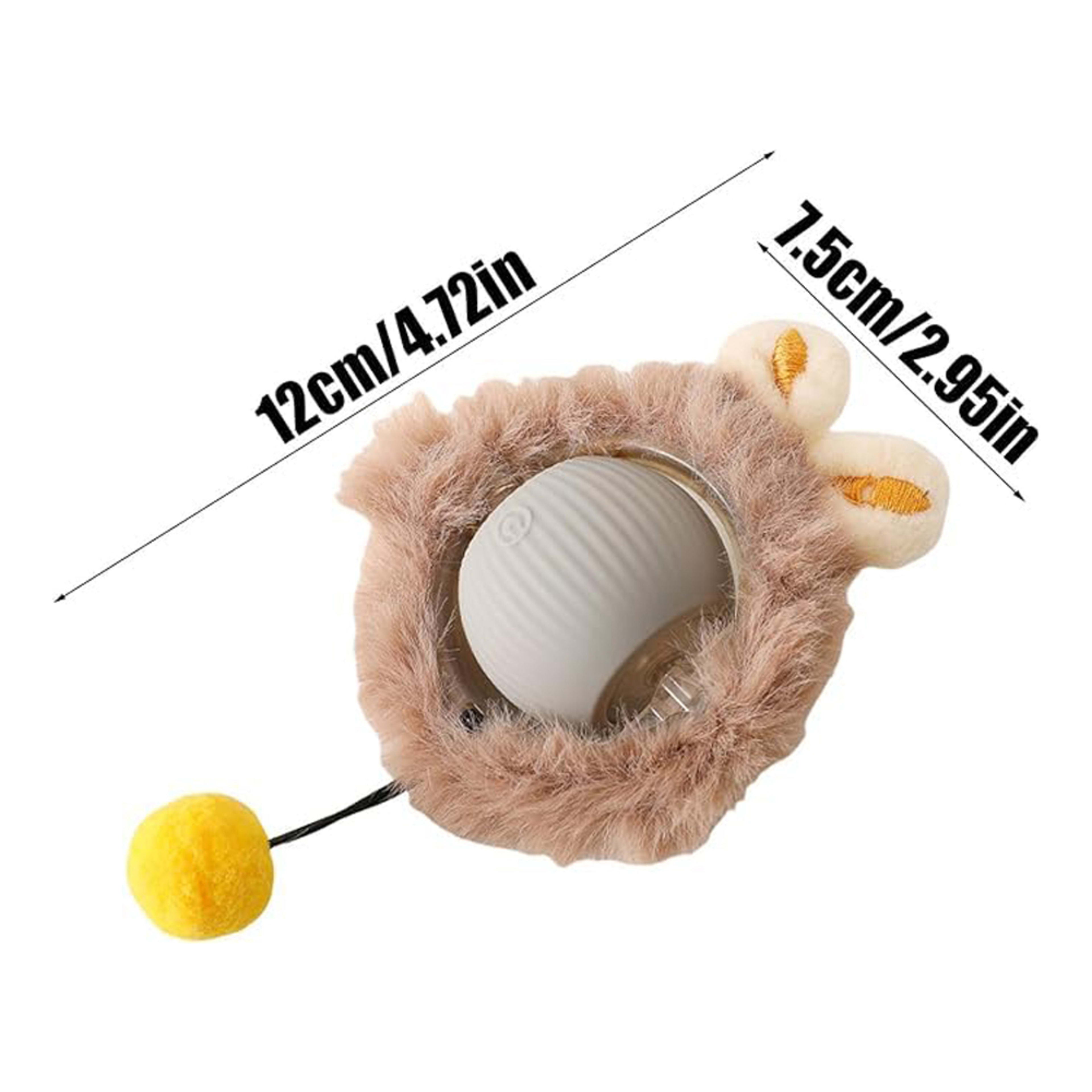 Electric Dog Cat Ball Toy,Indoor Large And Small Cat Dog Interactive Intelligent Rolling Pet Ball 9