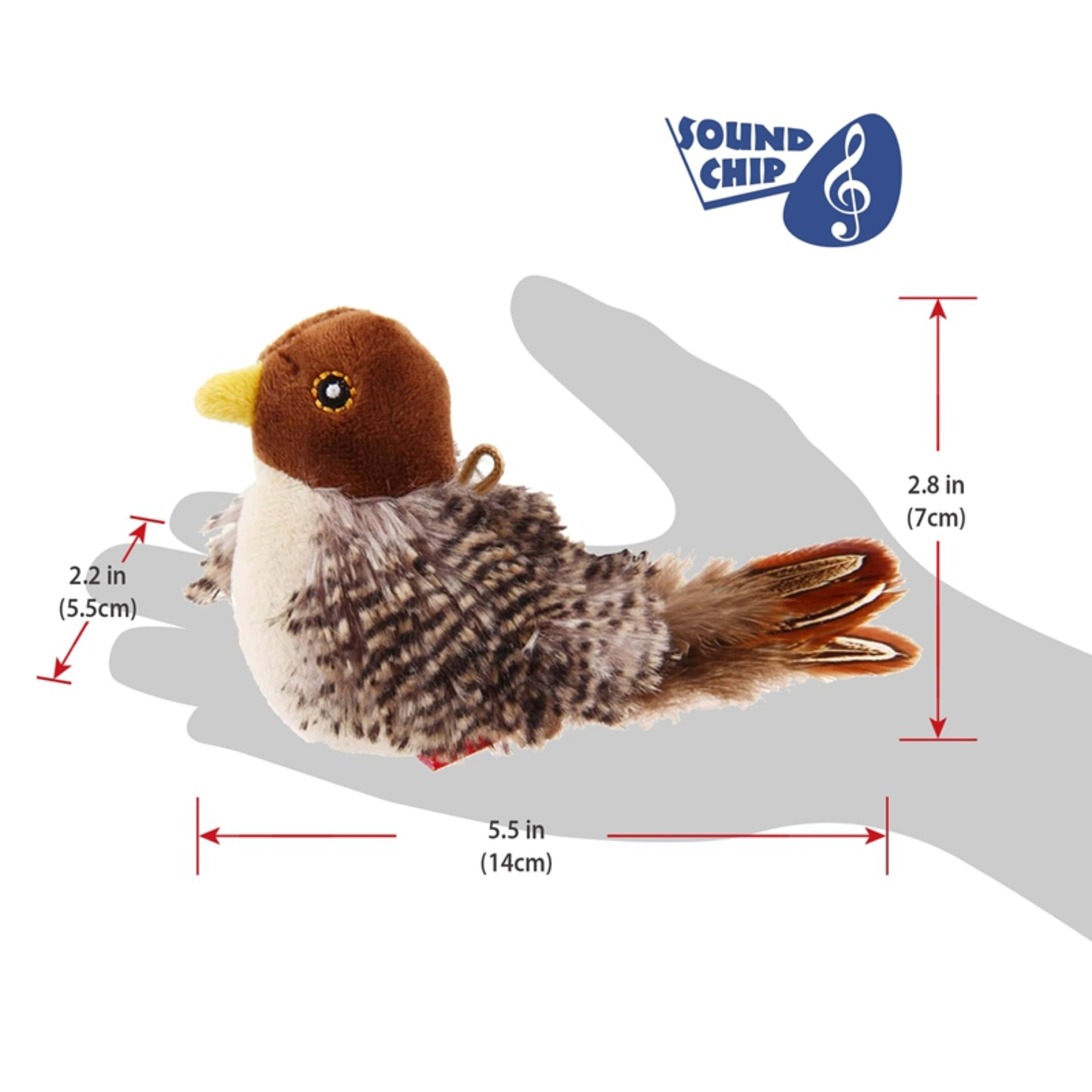 Interactive Cat Toys Electric Squeaky Simulation Bird Plush Cats Pets Teasing Toys With Feather Catnip Kitten Chirping B 8