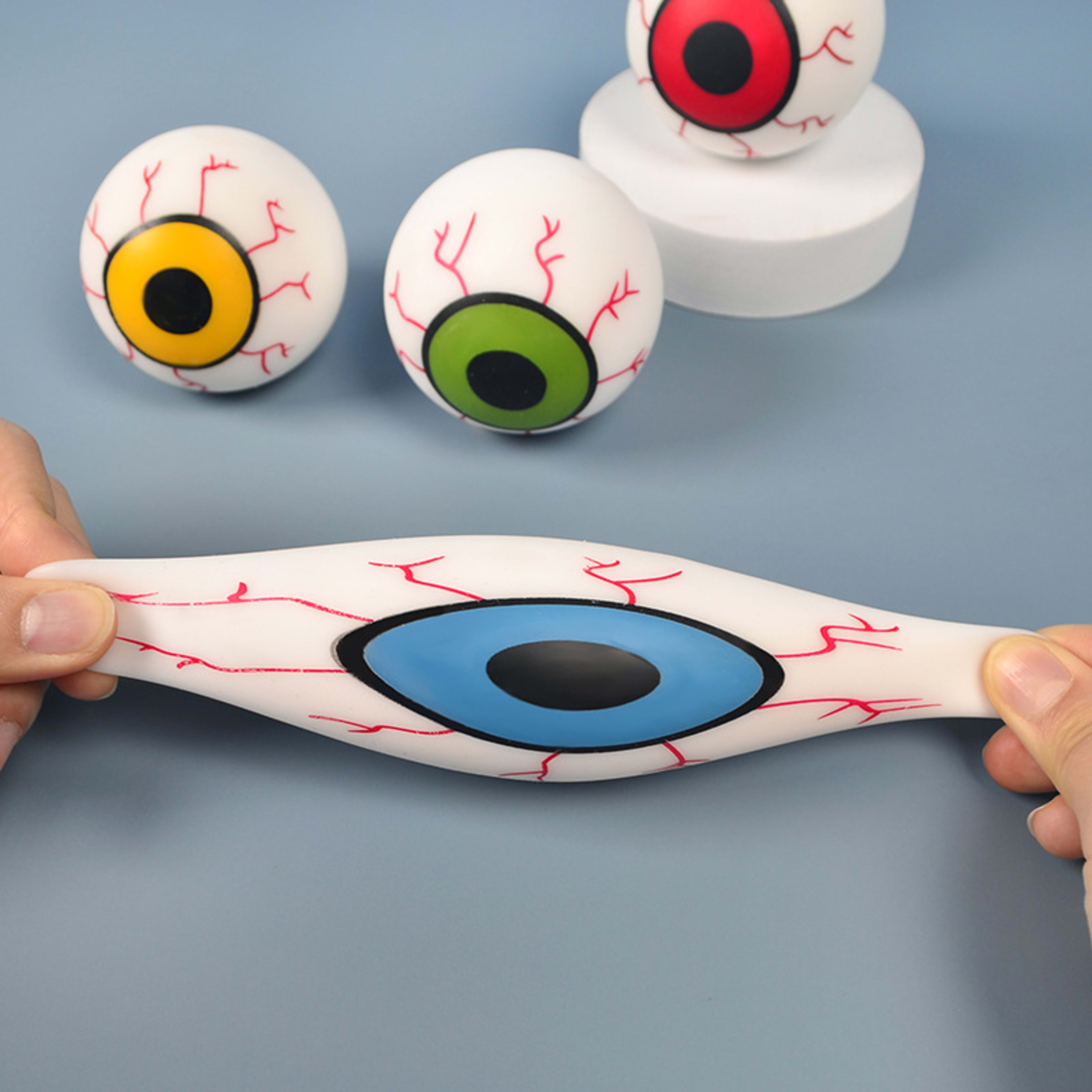 Vent Horror Eyes Stress Ball Trick Squeezing Toy 2