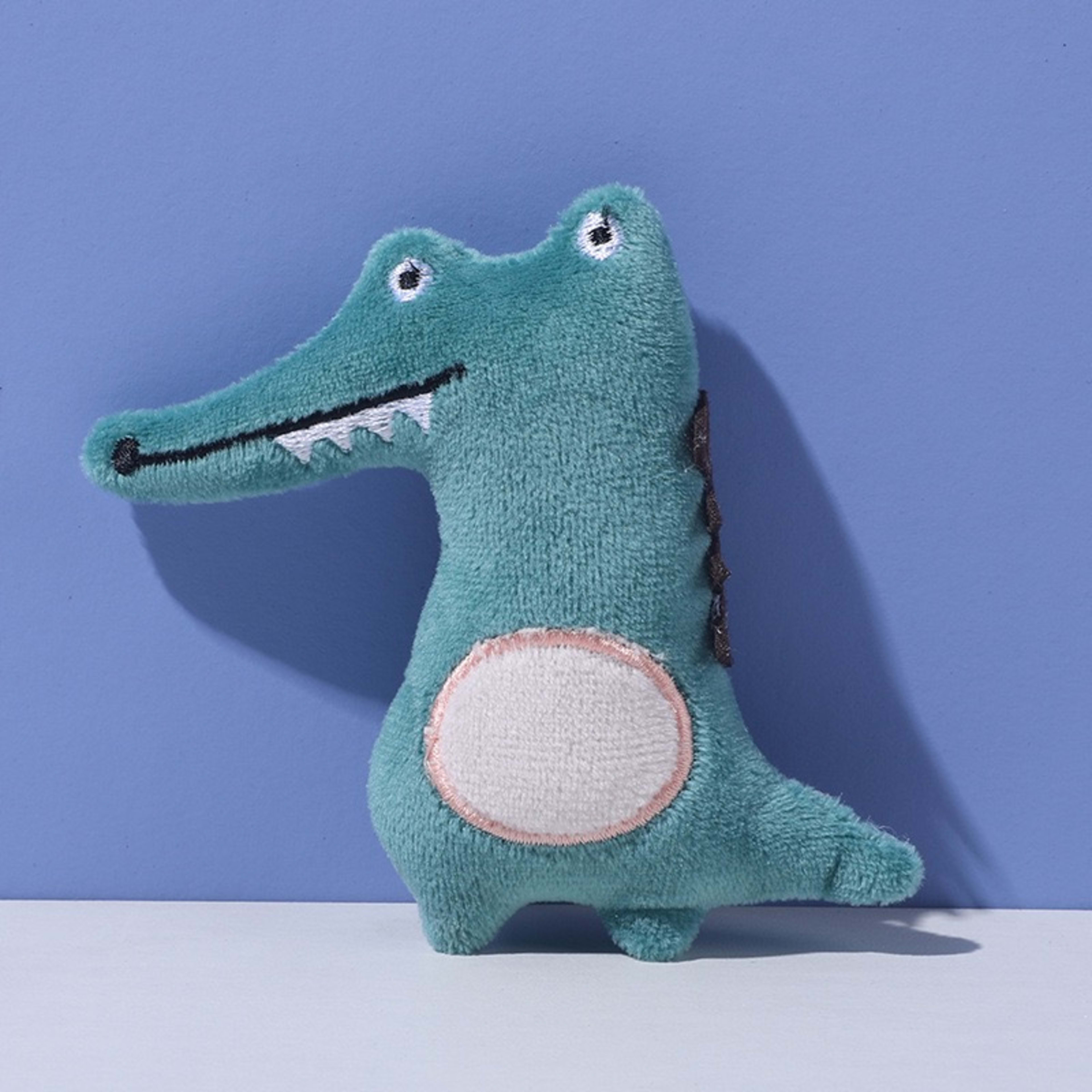 Durable Cartoon Plush Dog Chew Toys Interactive Squeaky Pet Toys For Puppy Training & Teething 4