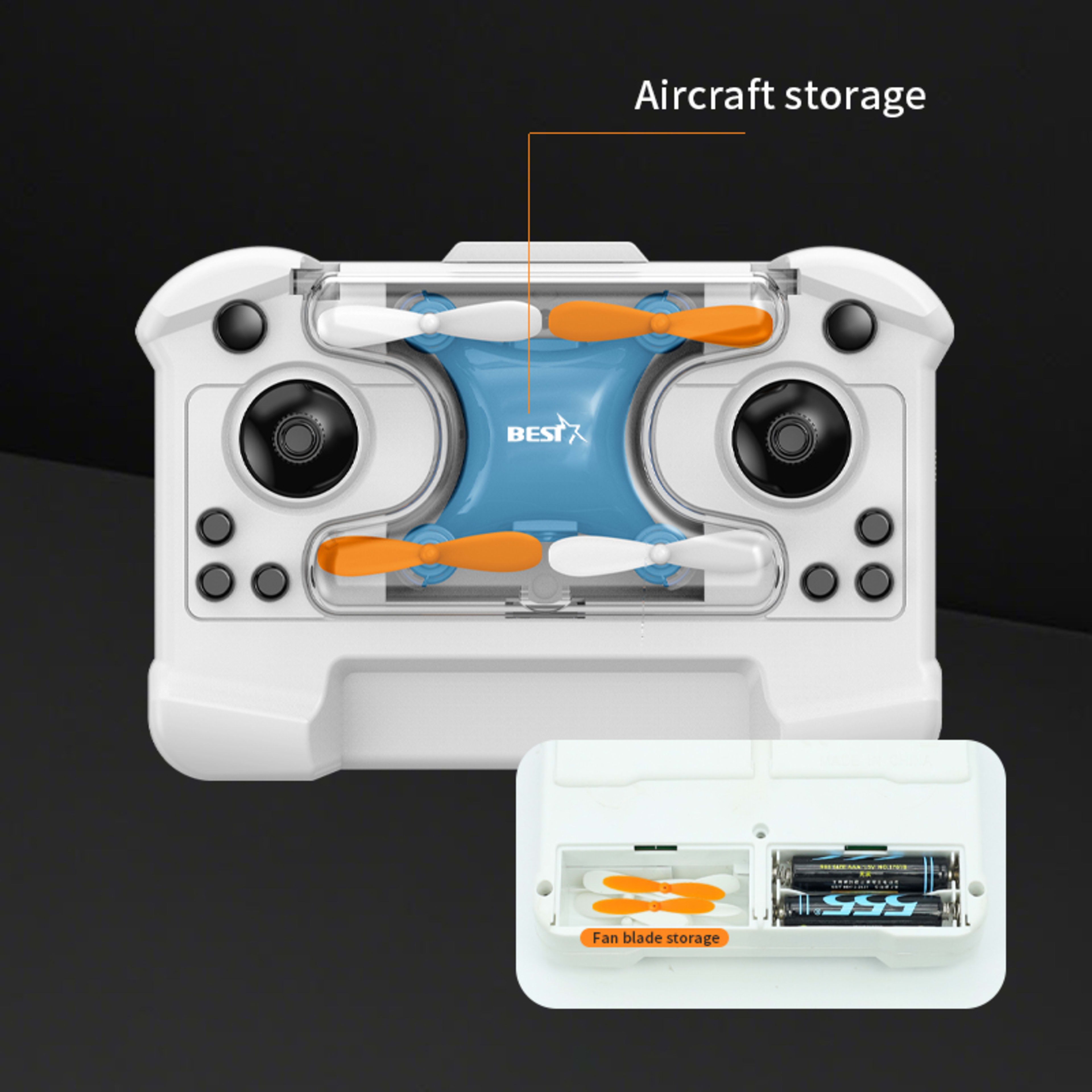 MINI - Blue - Single Battery 4
