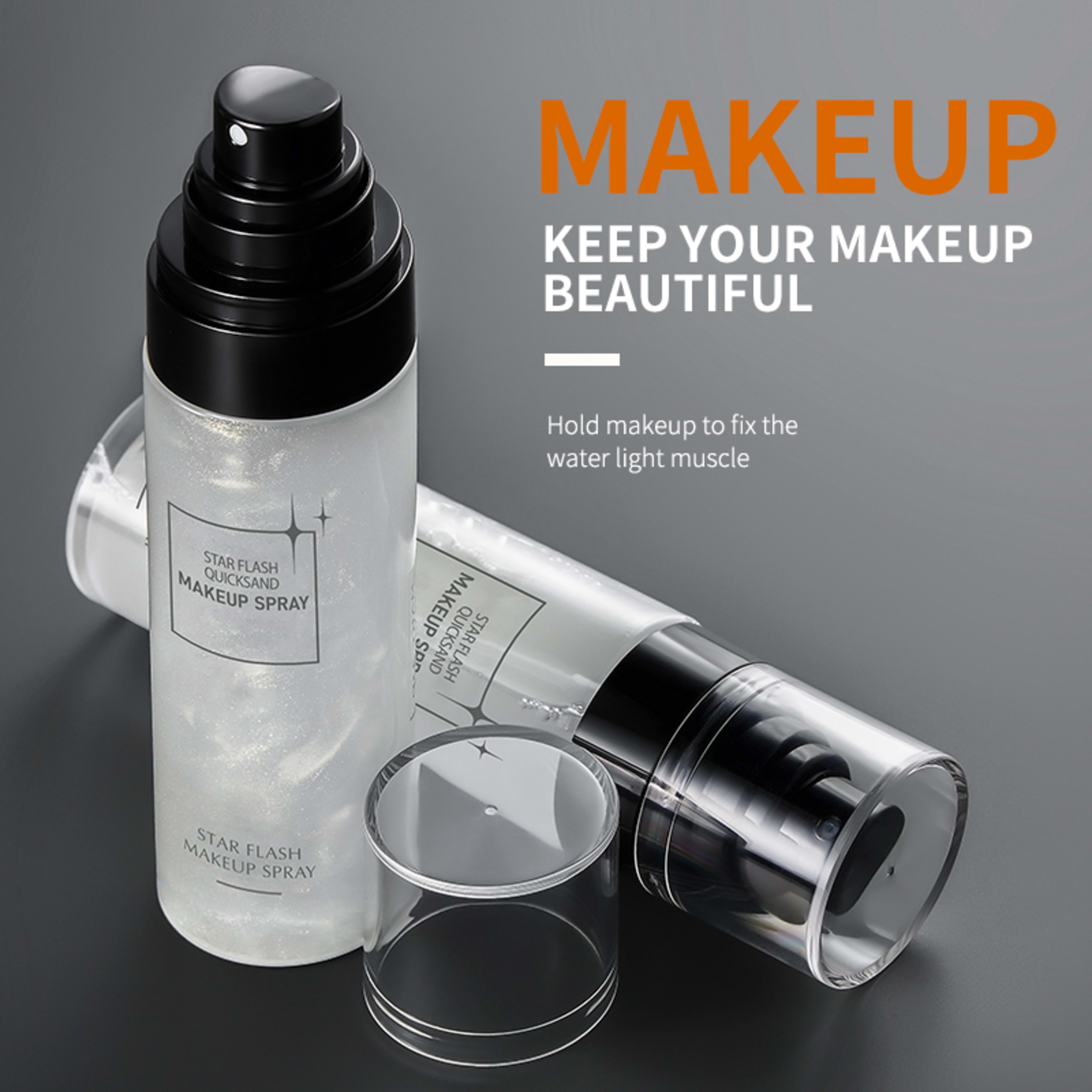 Hanlun Meiyu Sparkling Sand Setting Spray