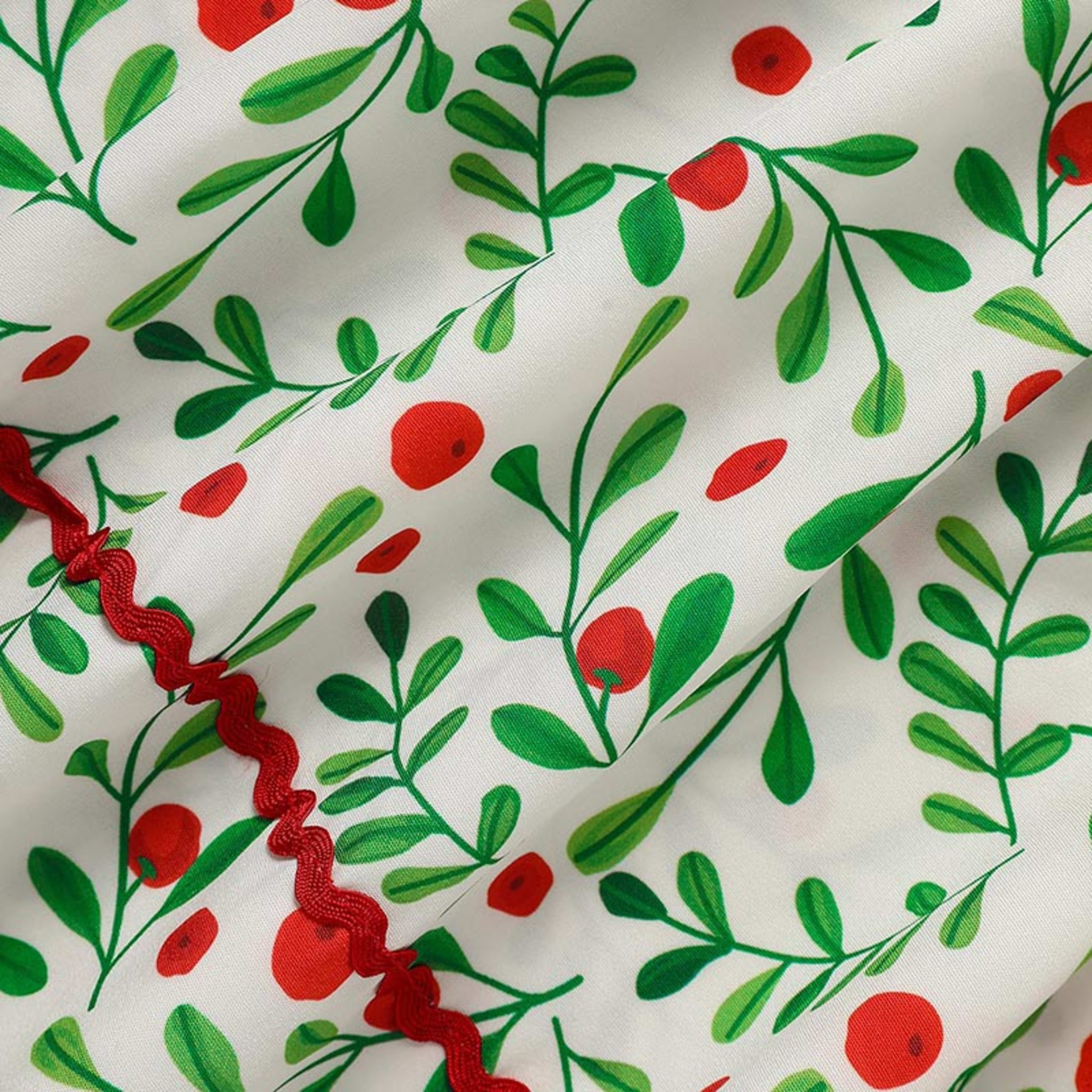 Toddler Infant Baby Girls Christmas Dress Short Sleeve Christmas Tree Embroidered Plaid Casual Party Dresses 3