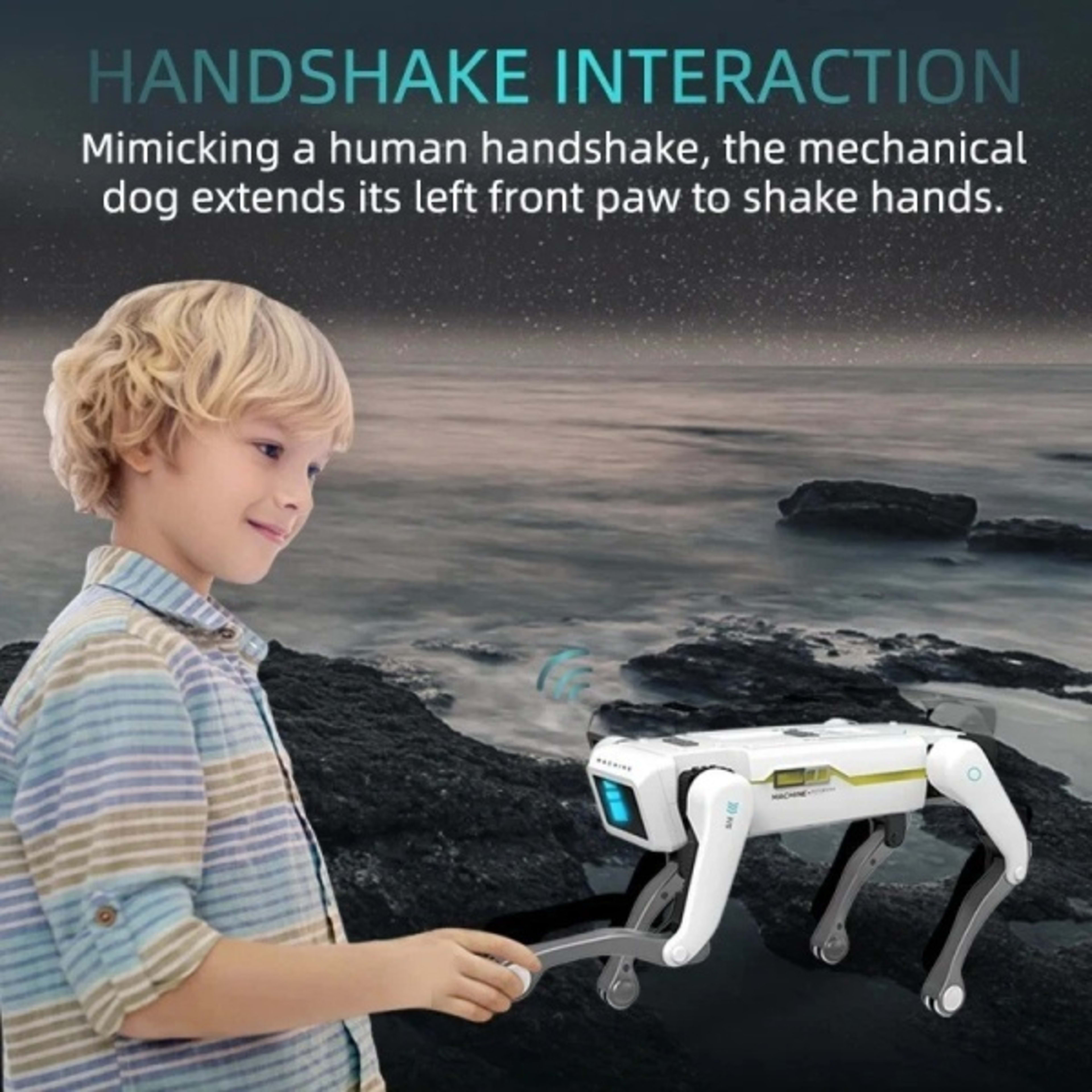 Intelligent AI RC Robot Dog Voice Dialogue APP Remote Control Programming Singin 4