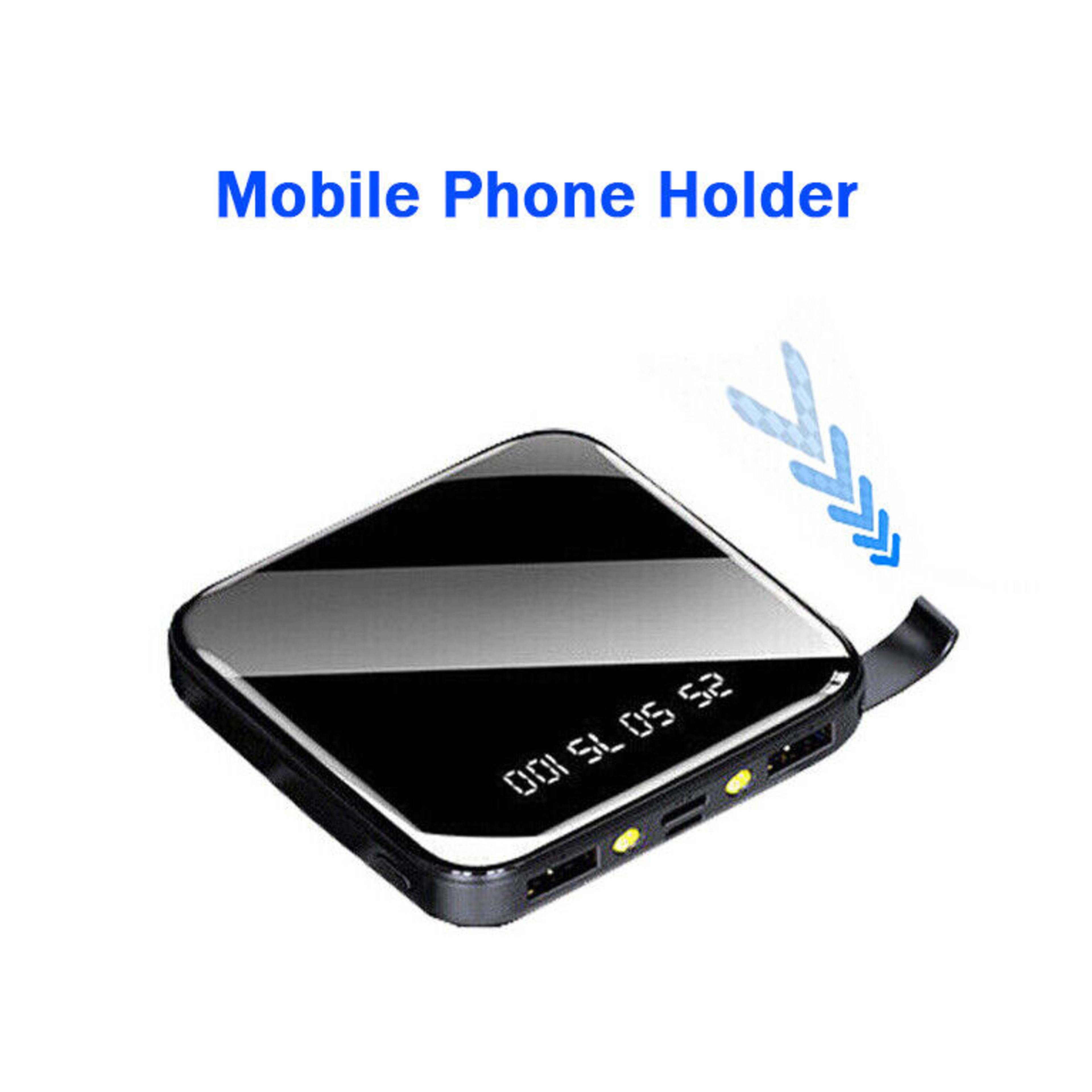 1o000mAh Power Bank, Portable Fast Charger, Battery With 2 USB For Mobile Phones 2