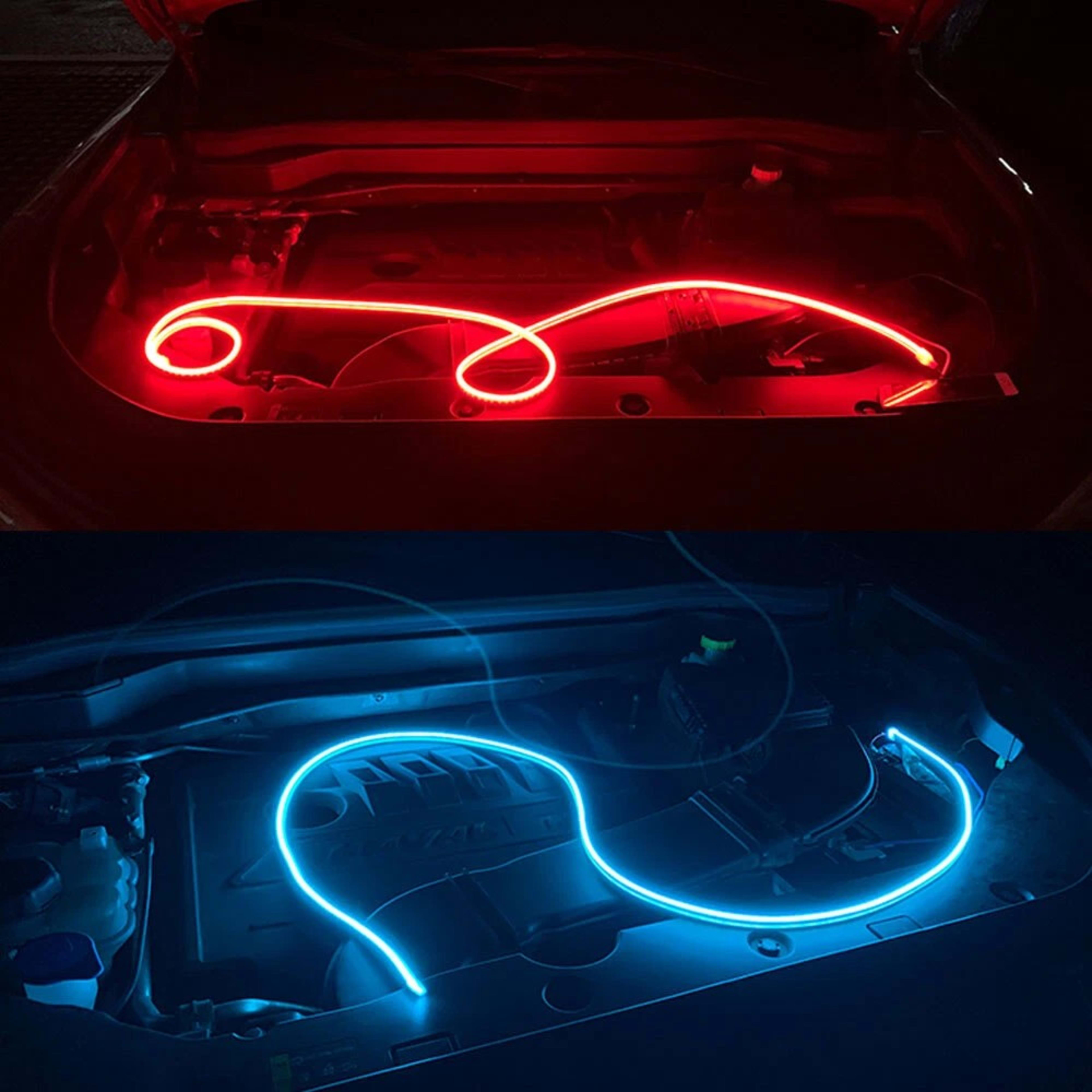 180cm 12V Car Waterproof Front Hood LED Daytime Running Decorative Flexible Light Strip For Car, Truck, SUV 5