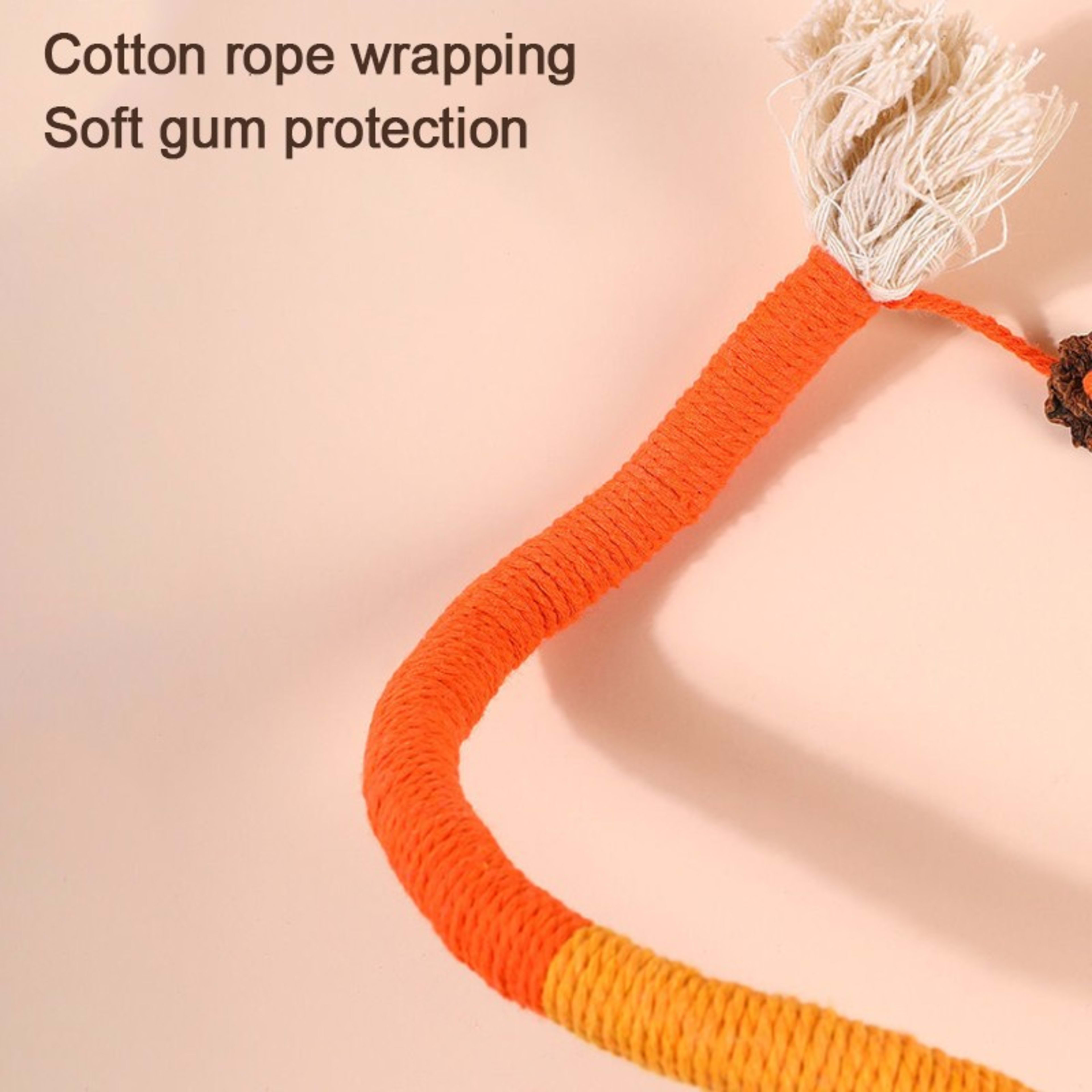 3pcs Catnip Rope Cat Chew Toy Teeth Cleaning Interactive Kitten Teething Play 70cm