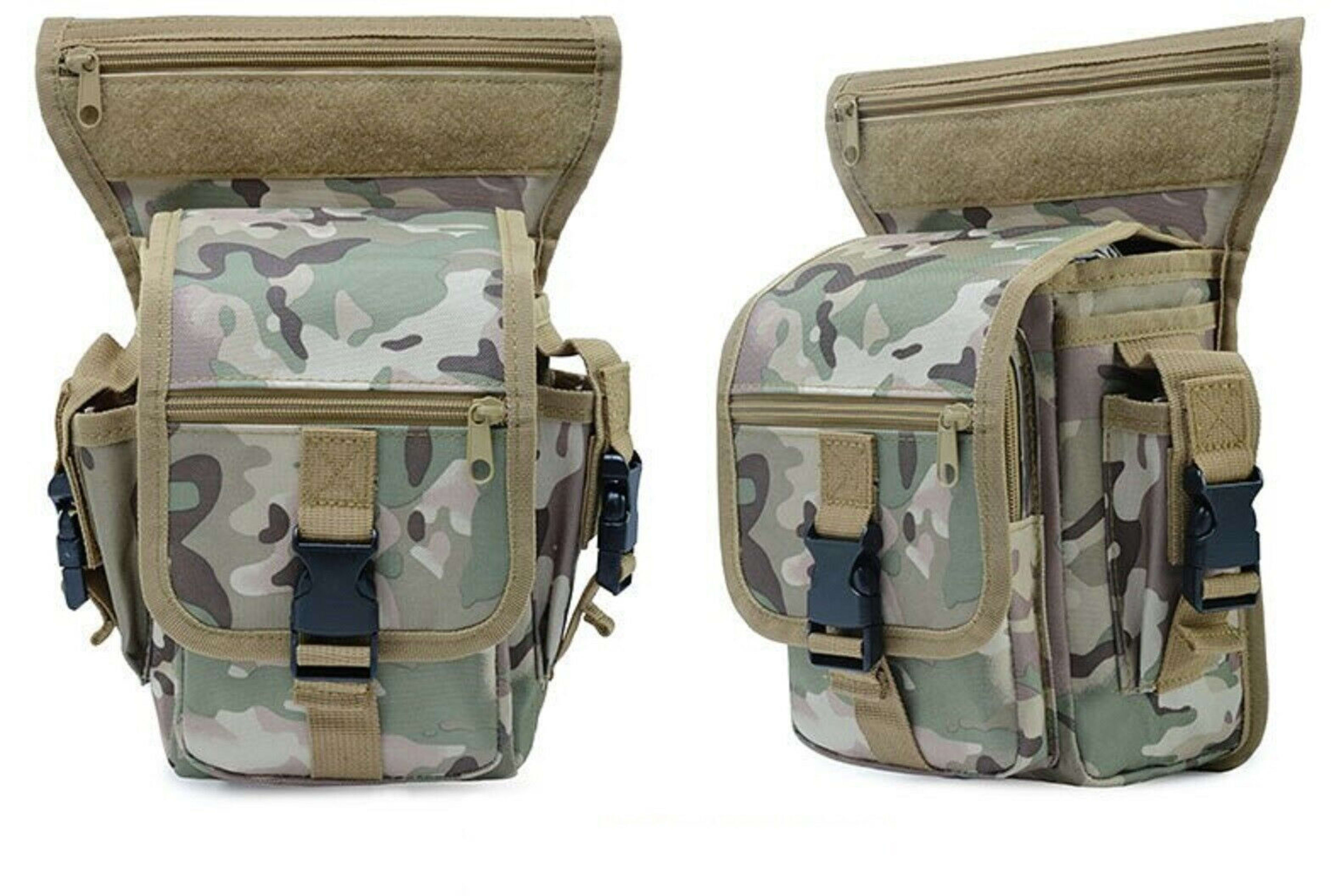 Metal Detecting Detector Accessory Standard Heavy Duty Camo Finds Pouch Bag NEW 4