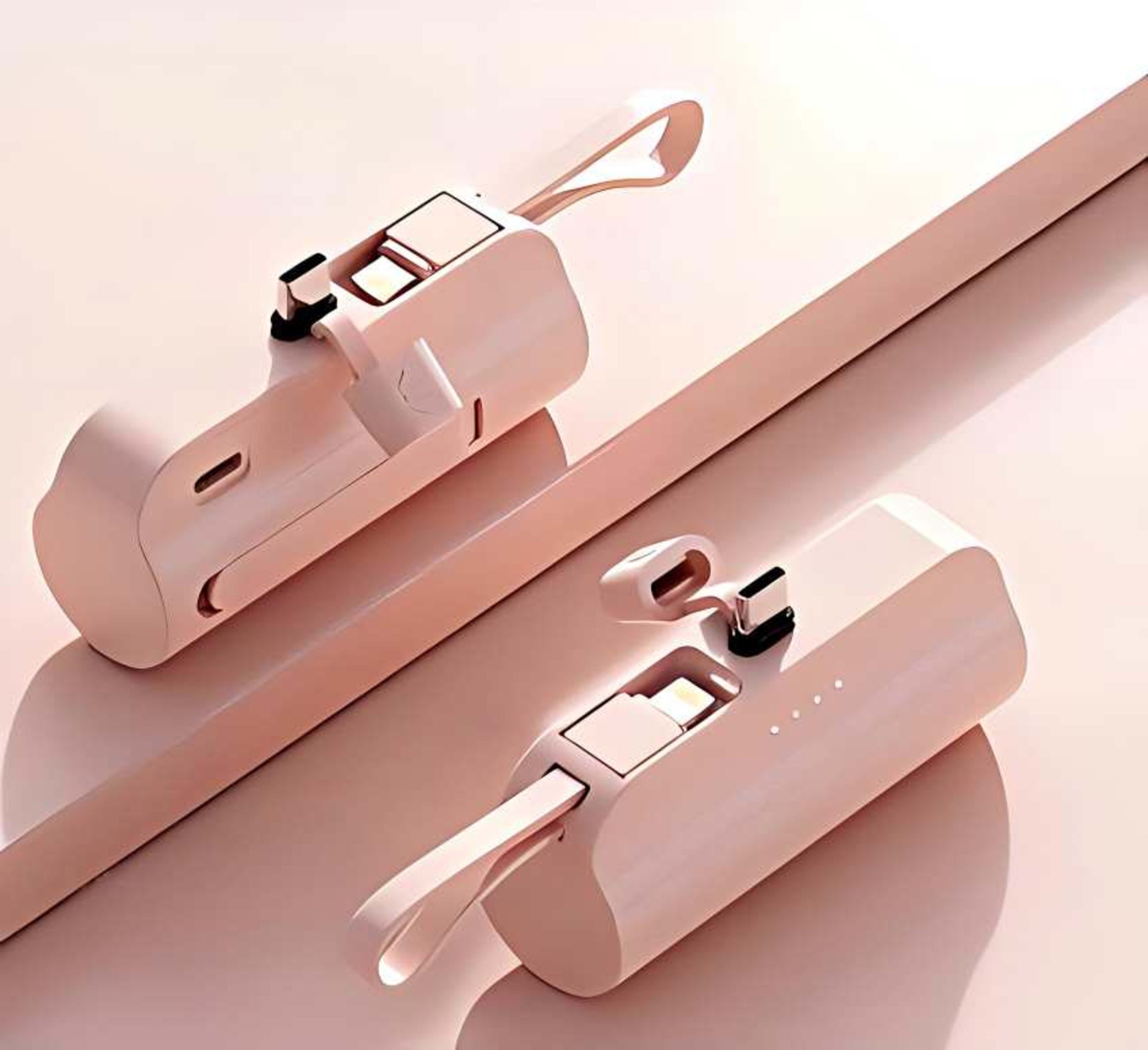 5000mAh Pocket-sized Mini Power Bank, 20W Fast Charging Function, Portable Charging Adapter For IPhone Android Smartphon 5