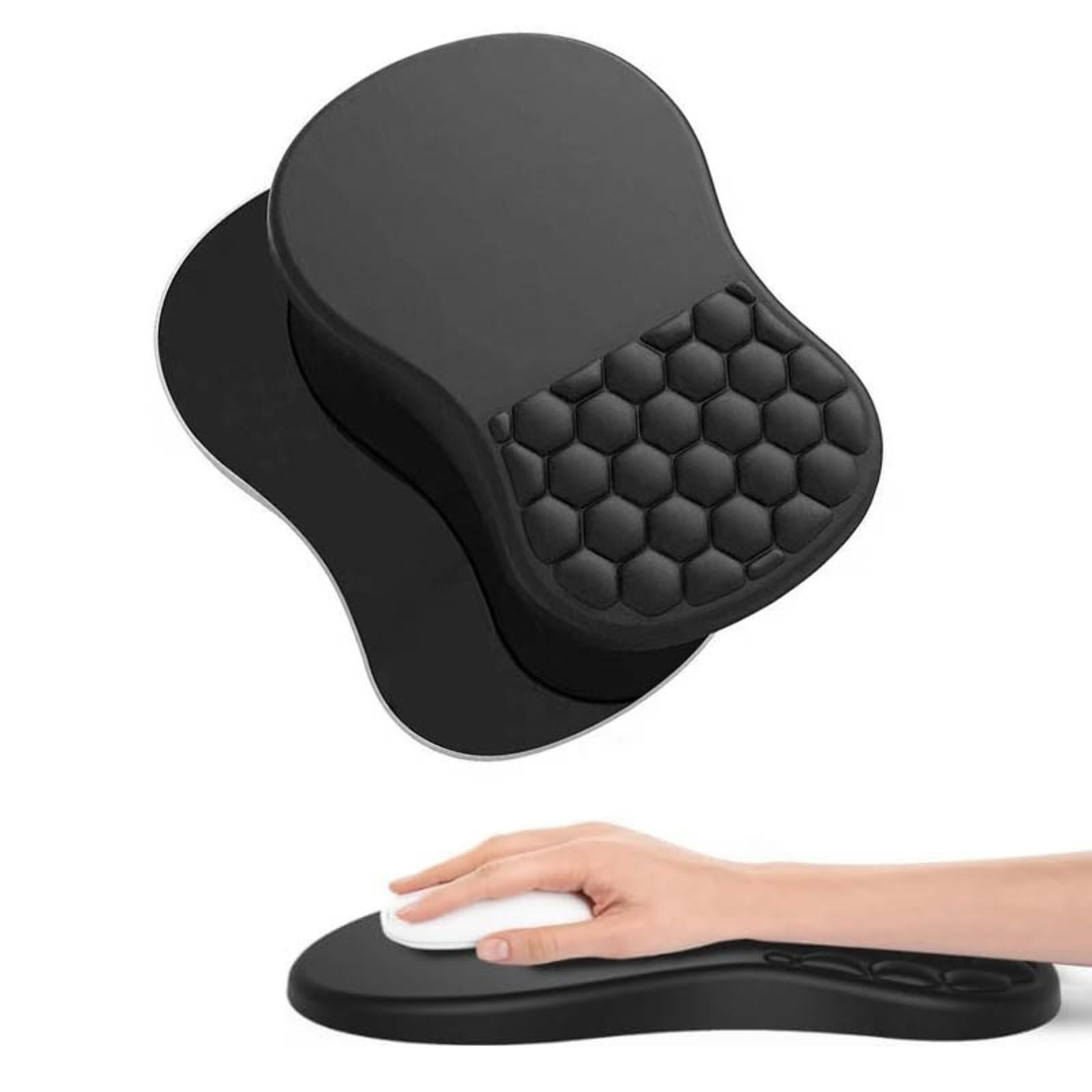Ergonomic Memory Foam Mouse Pad, Non-Slip Comfortable Wrist Support 9