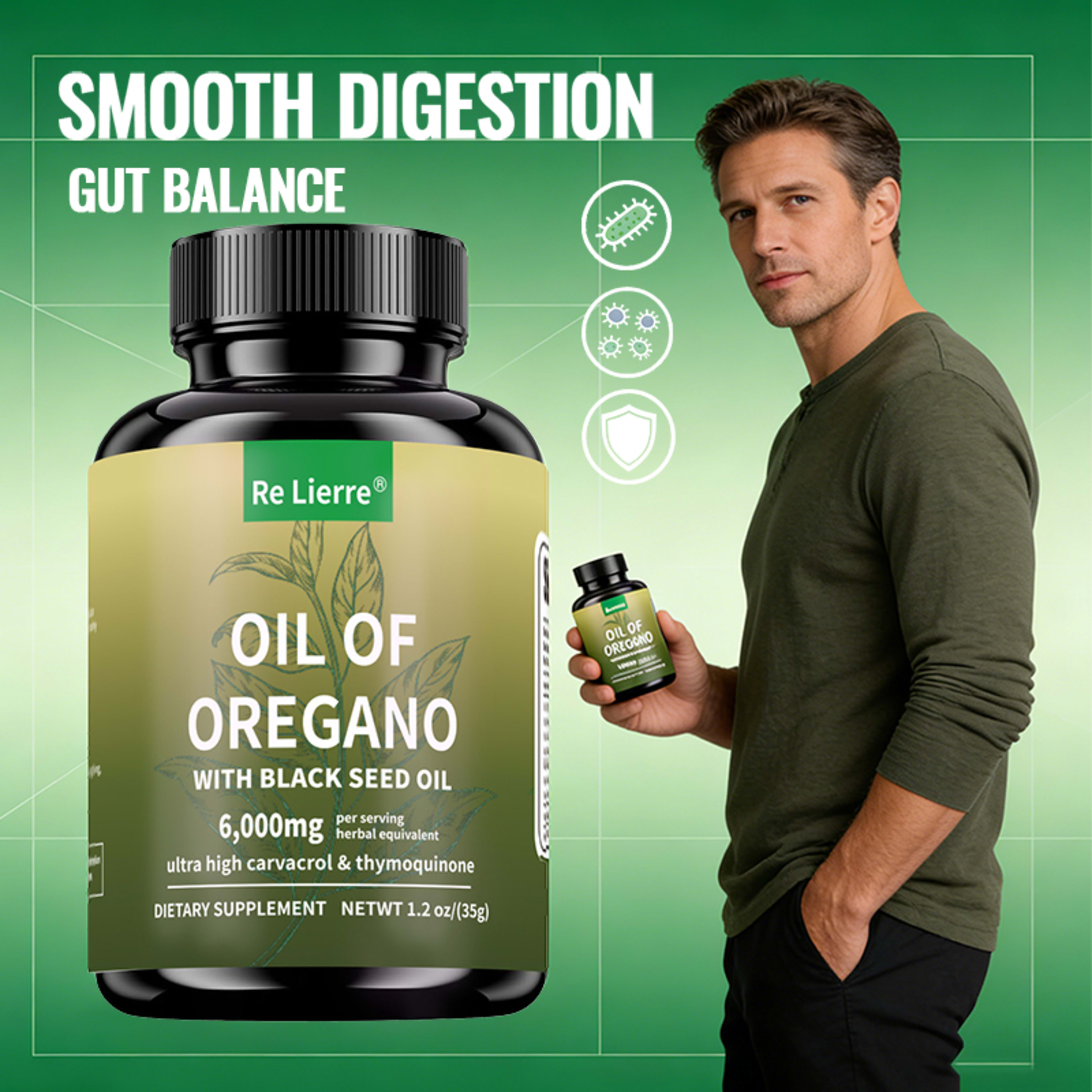 Oregano Oil Capsules 10