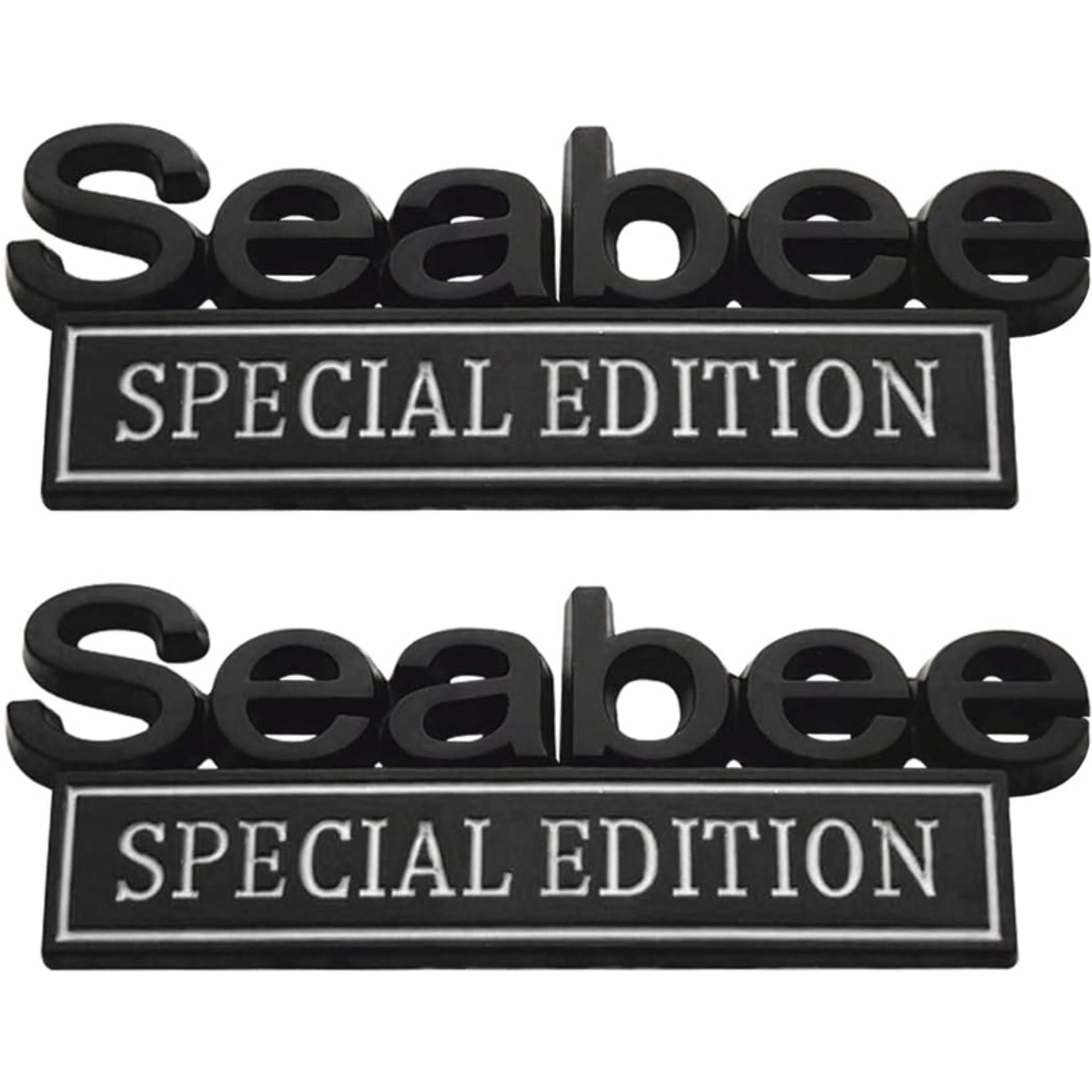 2pack Seabee Special Edition Emblems, Seabee Emblem 3D Badge Decal Car Truck SUV,Refrigerator Sticker,Window Display Sti 11
