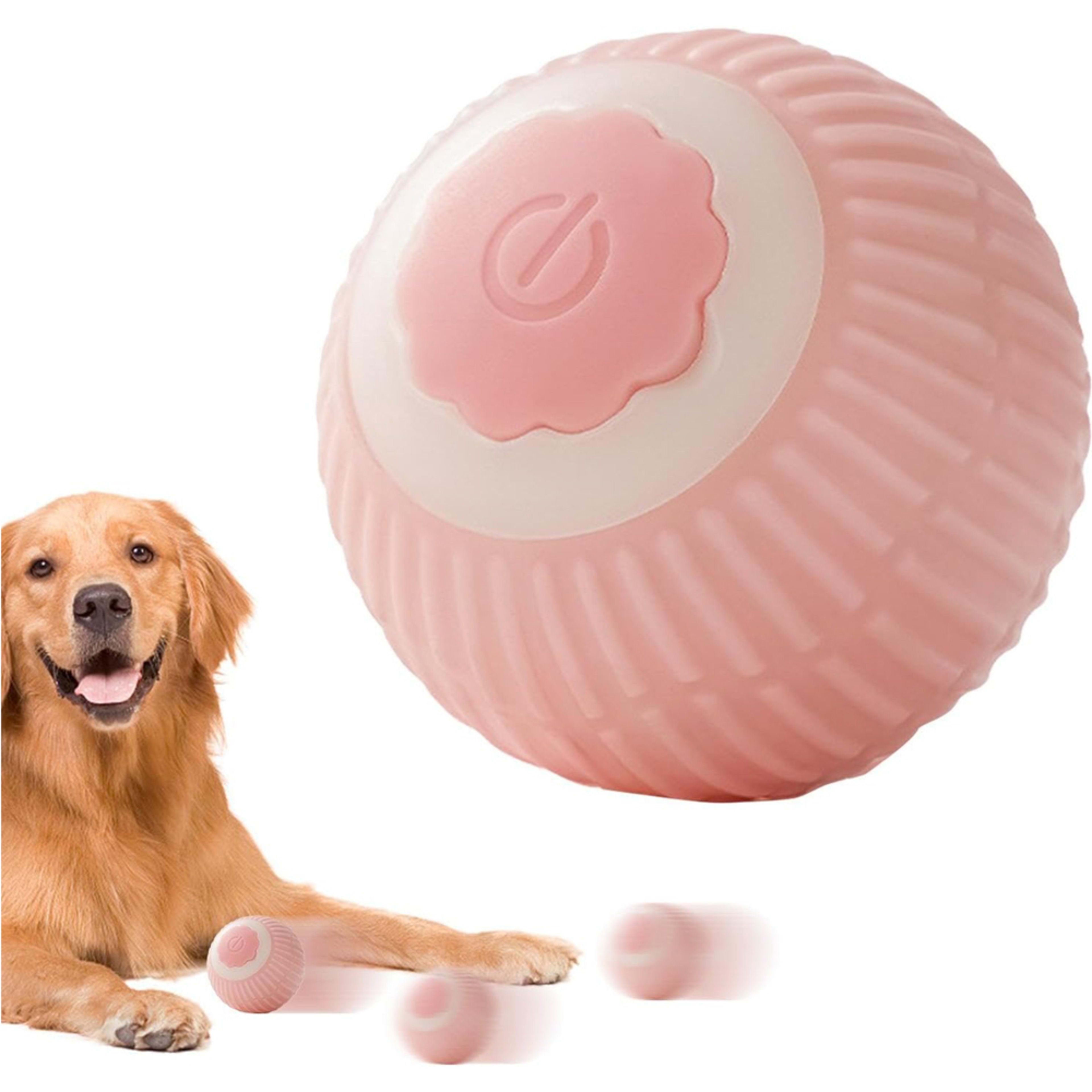 Electric Dog Cat Ball Toy,Indoor Large And Small Cat Dog Interactive Intelligent Rolling Pet Ball 6