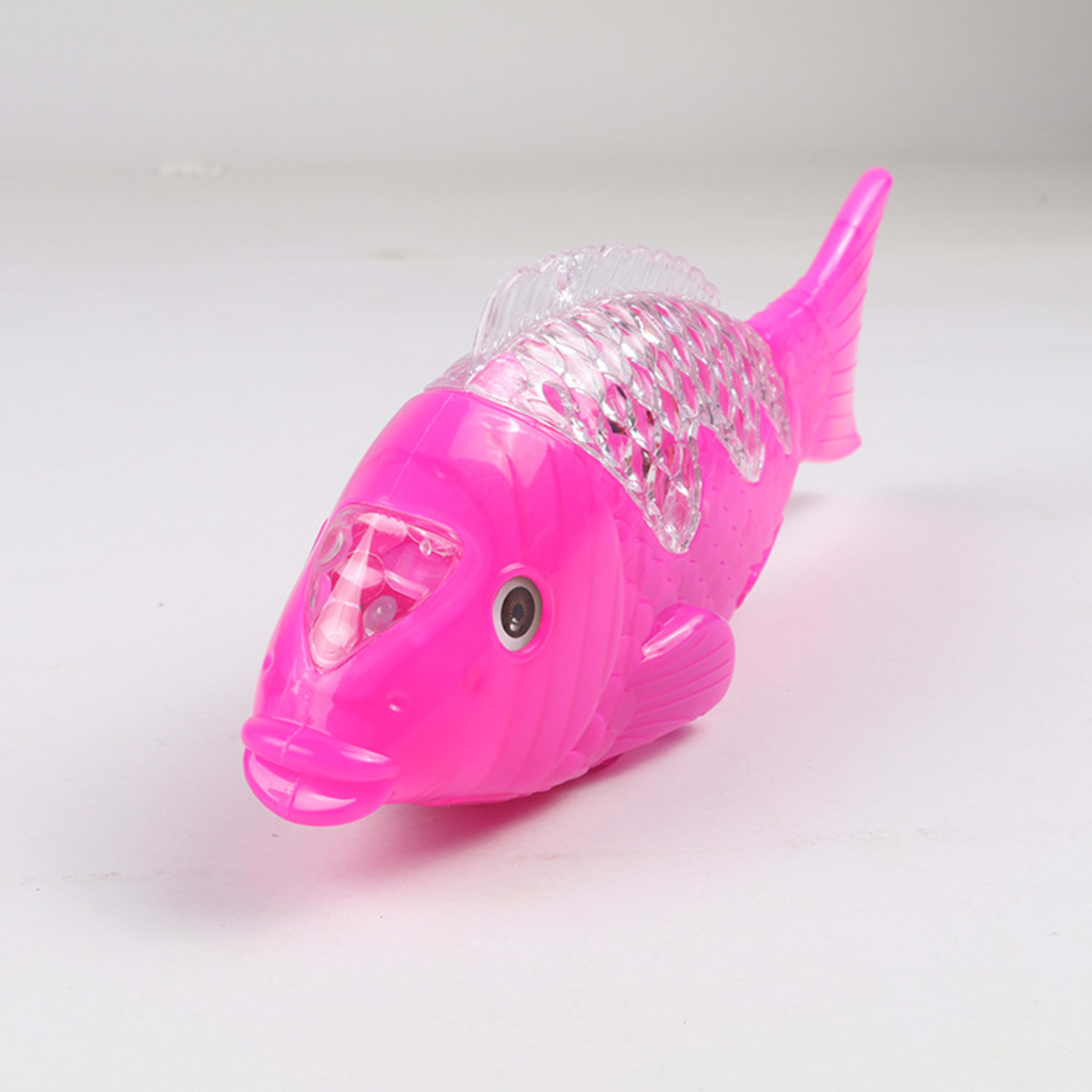 Children's Electric Fish Toy Flash Swing Projection Luminous Music Simulation 2