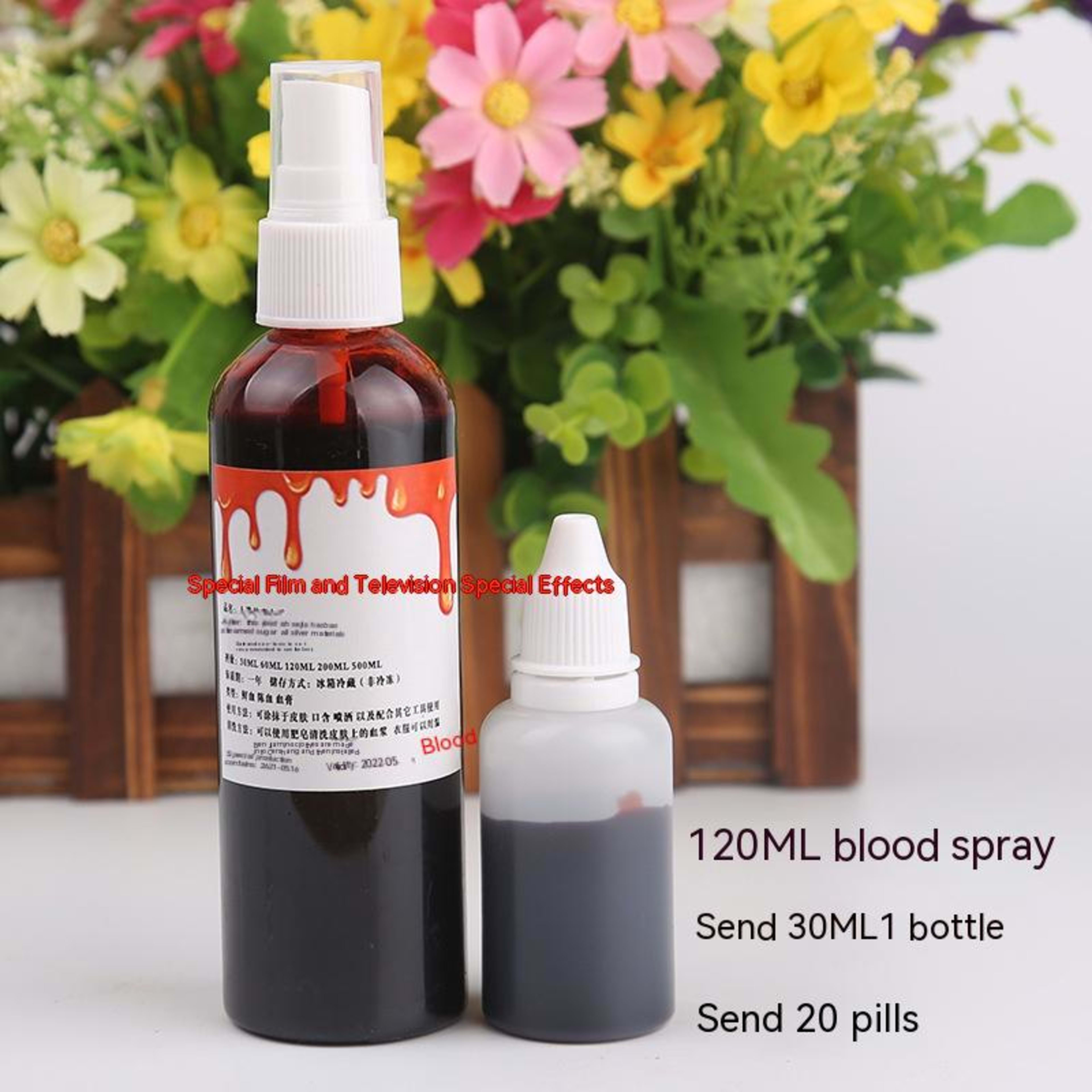 Halloween Decoration Plasma Fake Blood Capsule Simulation Props 23
