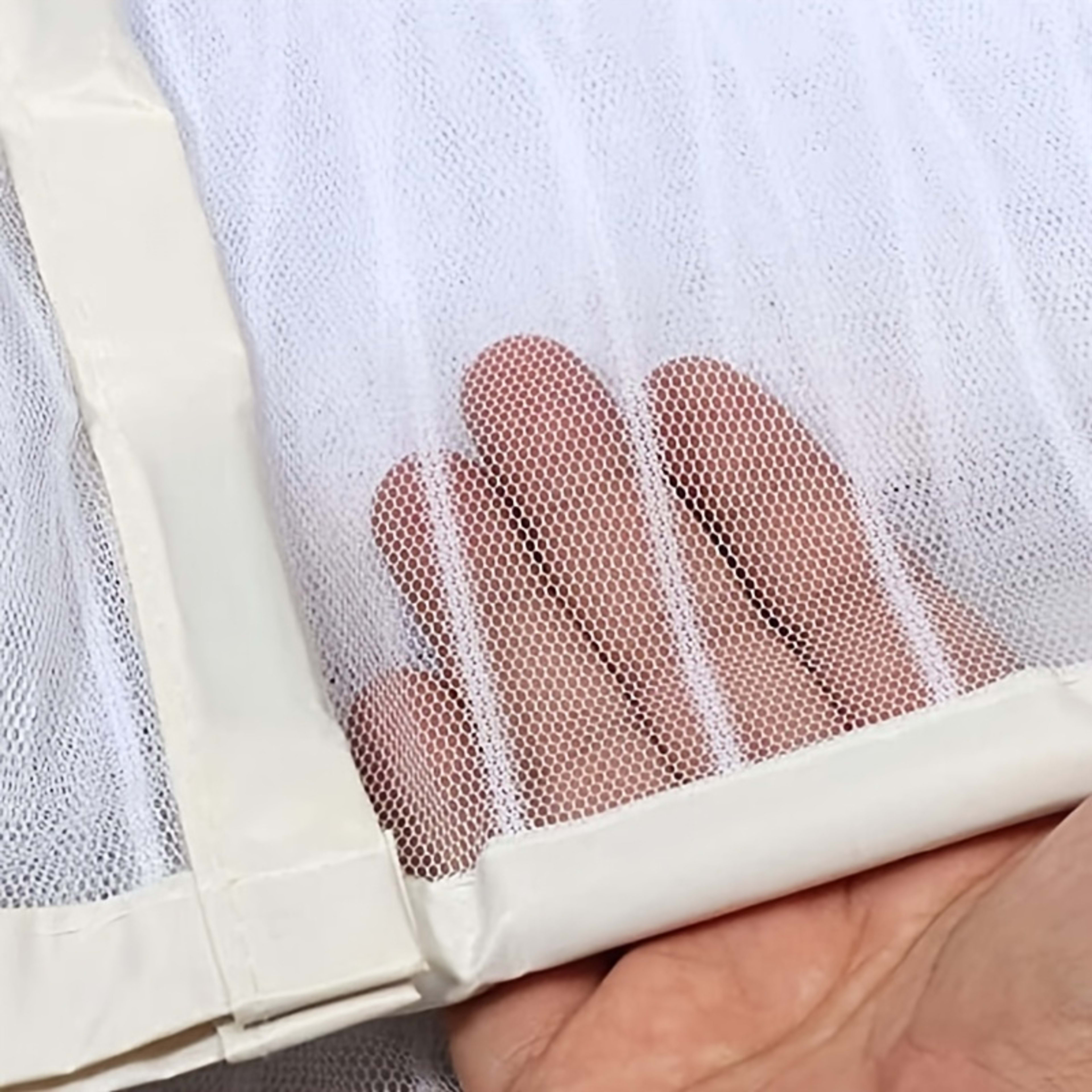 White Magnetic Door Screen Window Mosquito Net Glass Fiber Gauze Can Be Customized In Size, Mesh And Insect Proof, Sturd 2