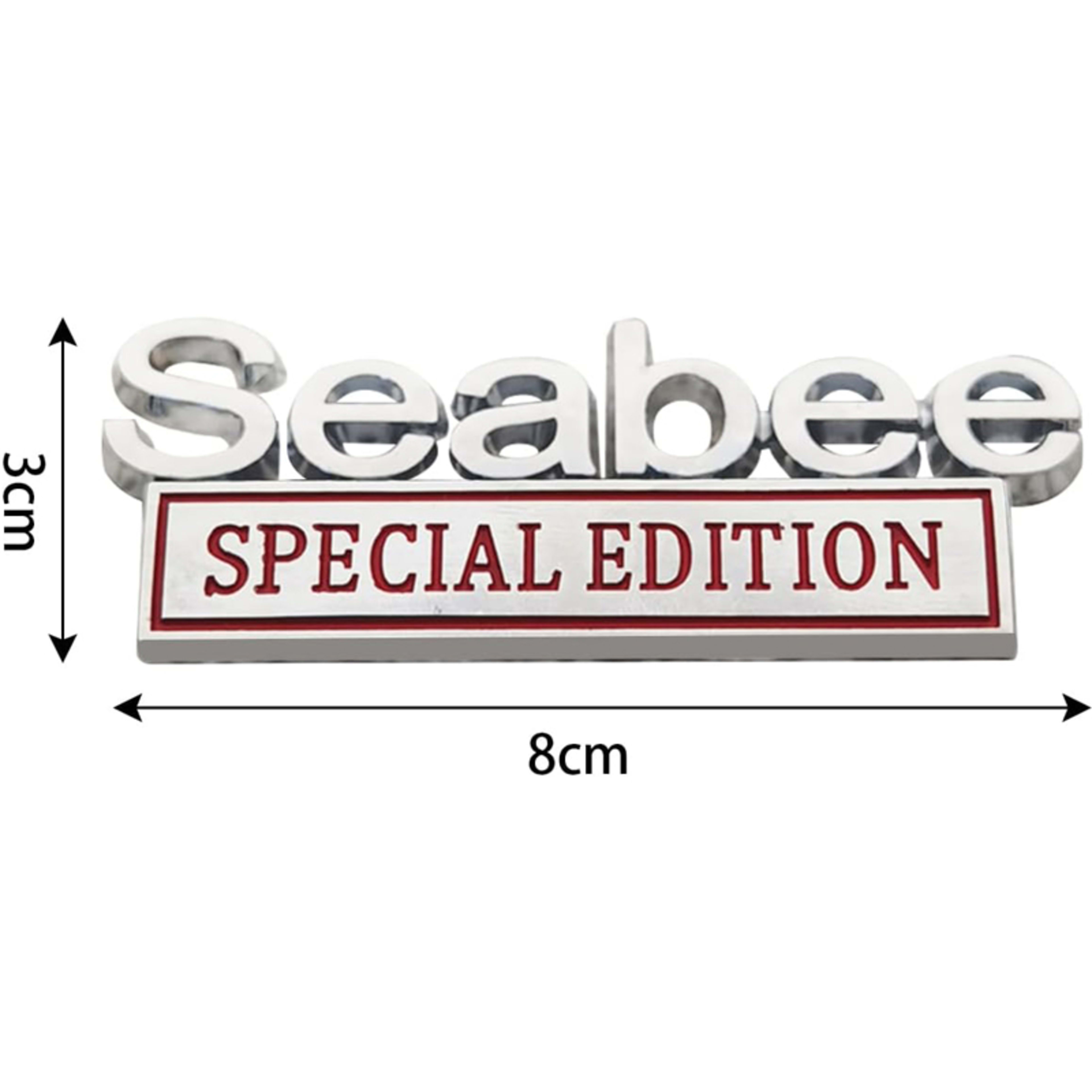 2pack Seabee Special Edition Emblems, Seabee Emblem 3D Badge Decal Car Truck SUV,Refrigerator Sticker,Window Display Sti 14