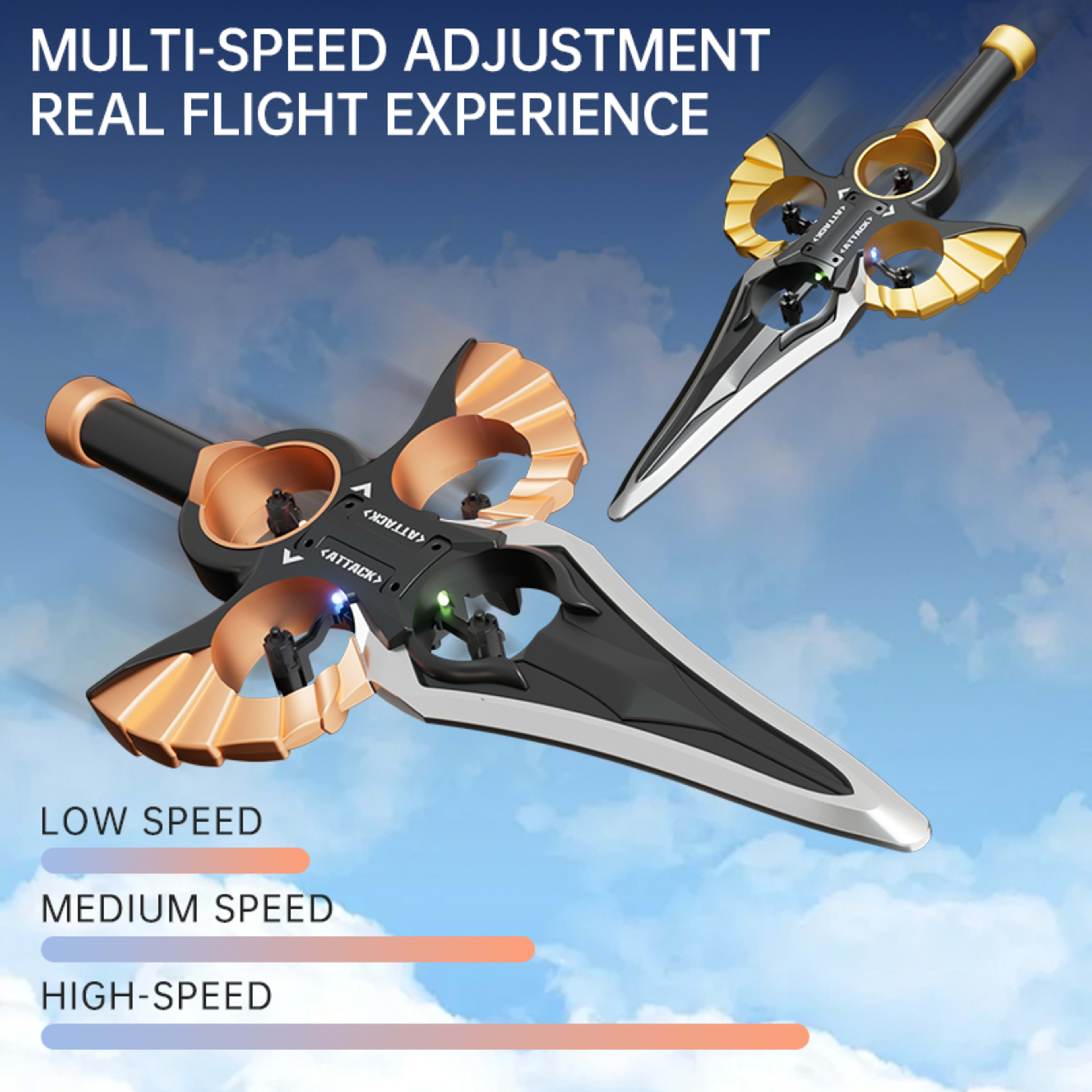 Flying Sword - Gold - Single Electric 2