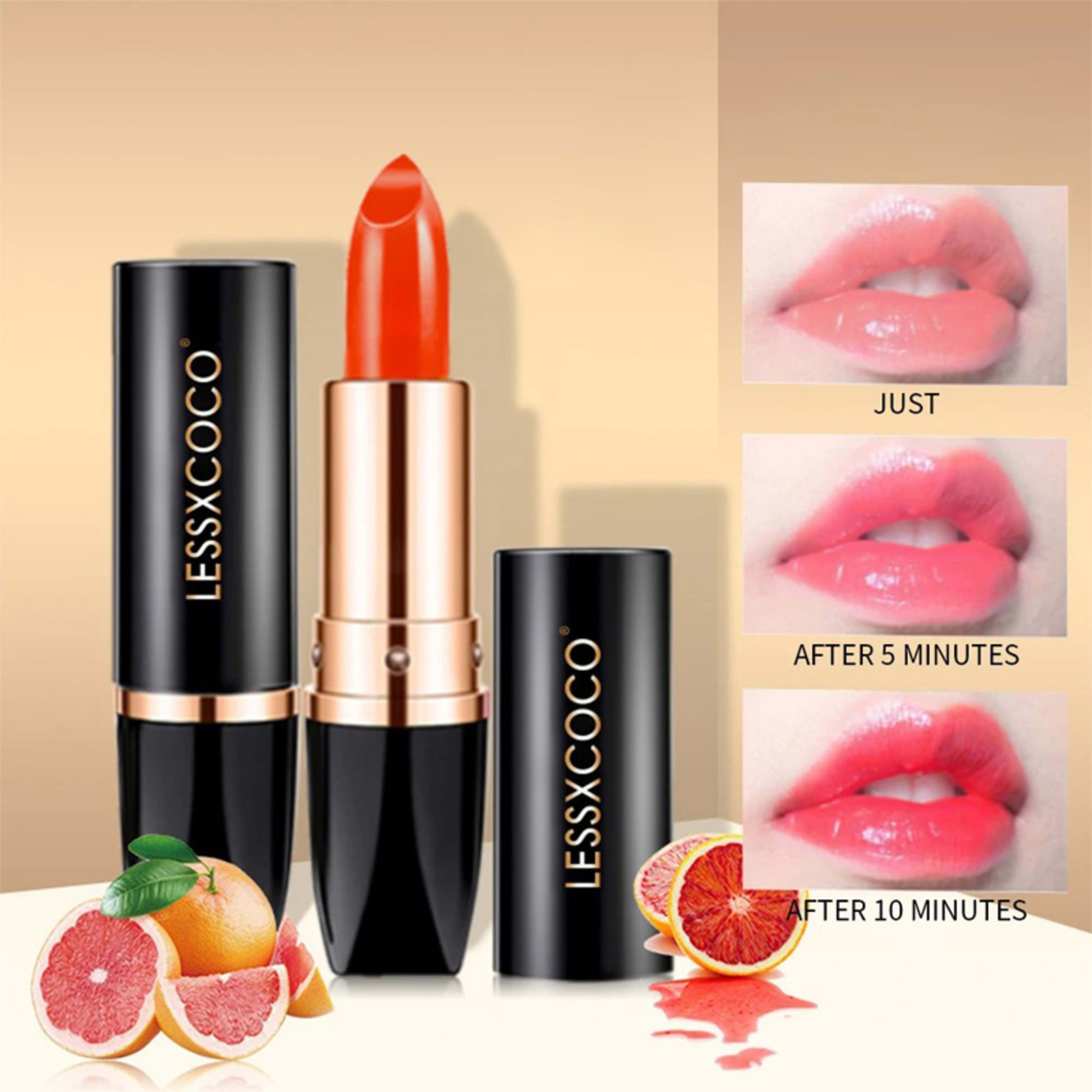 3PCS Color Changing Lipstick Set, Temperature & PH Sensitive, Long Lasting Moisturizing Lip Balm Gift Box For Women 2