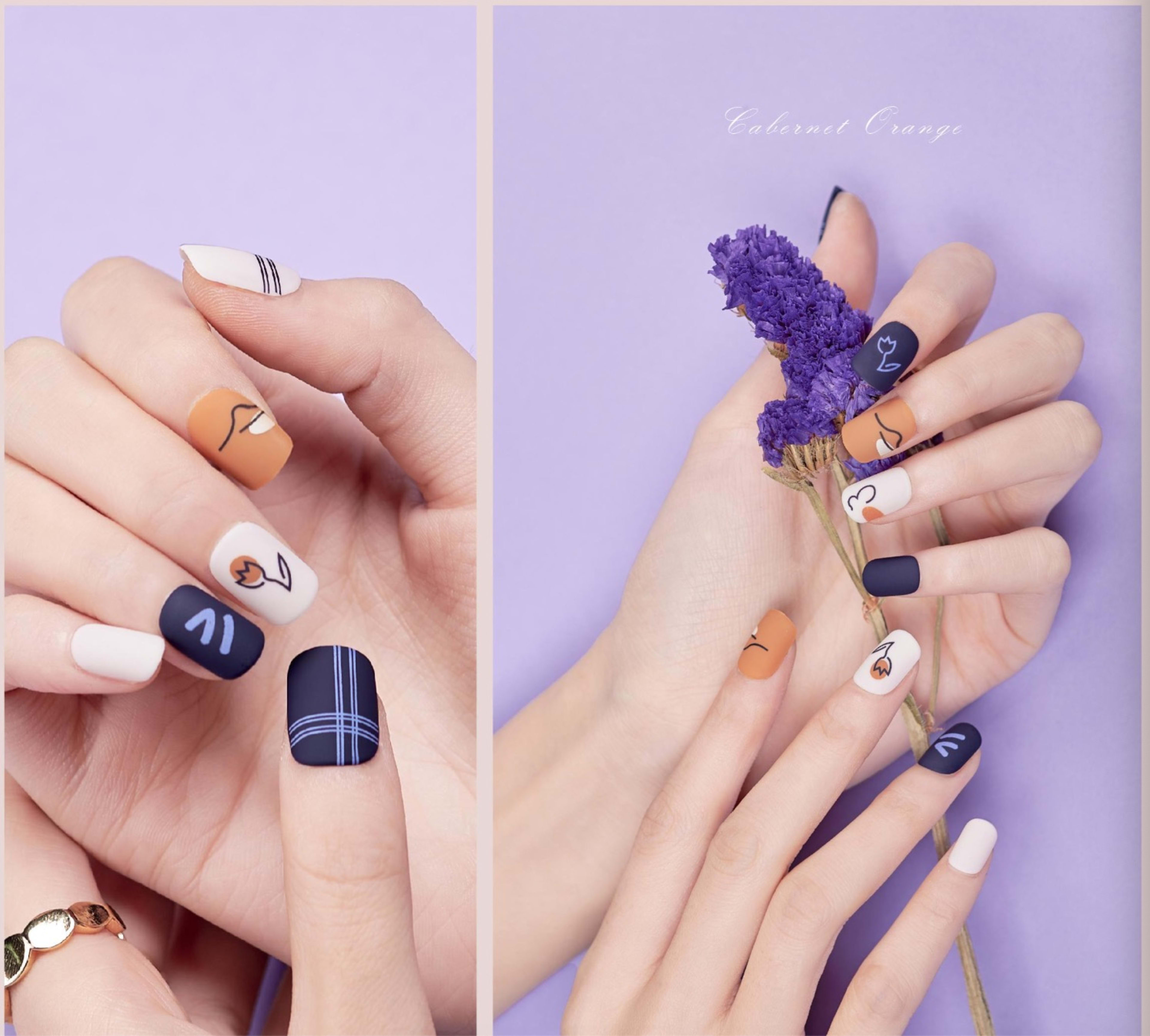Press-on Nails GD374 5
