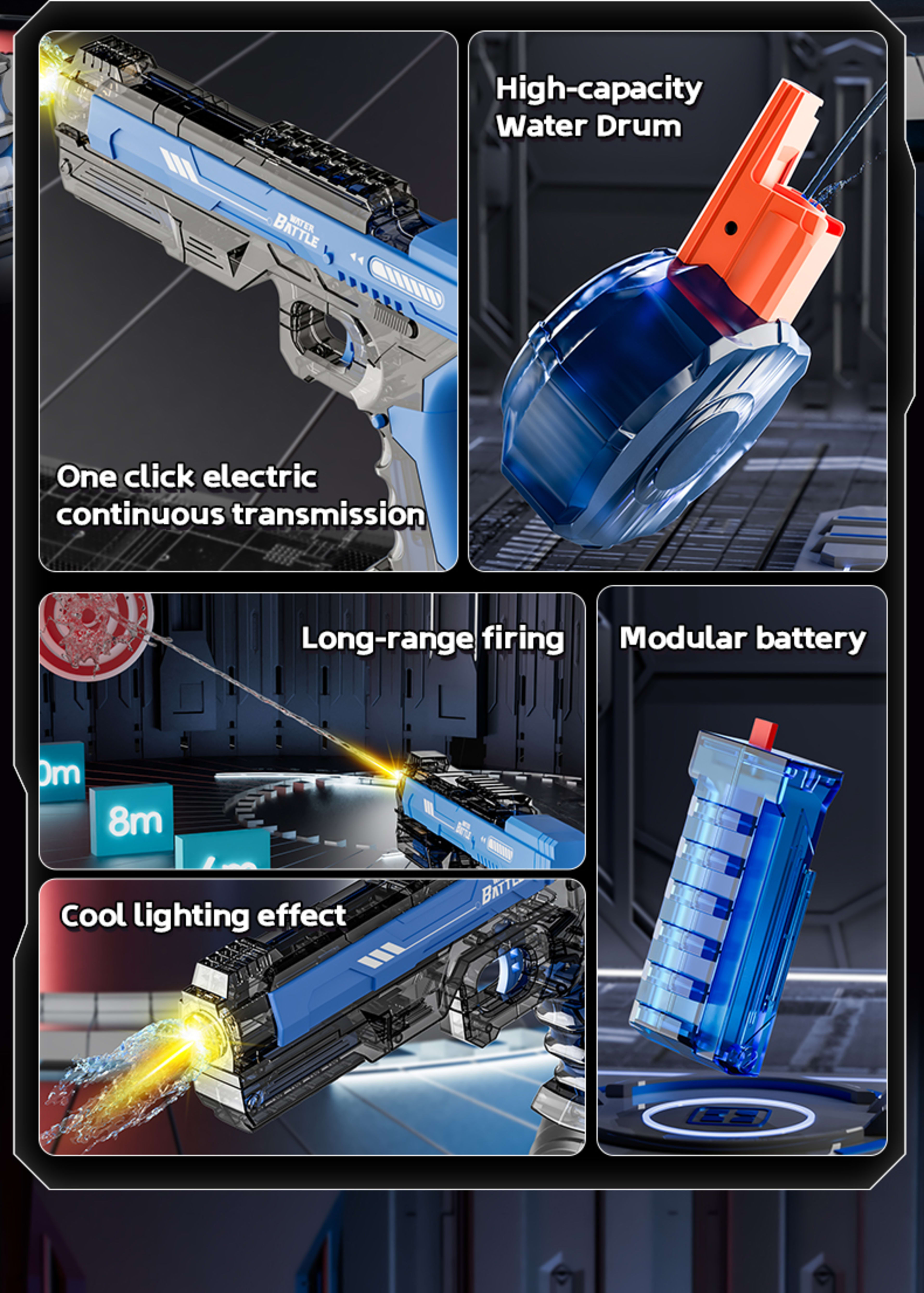 Handgun-style Water Gun 20