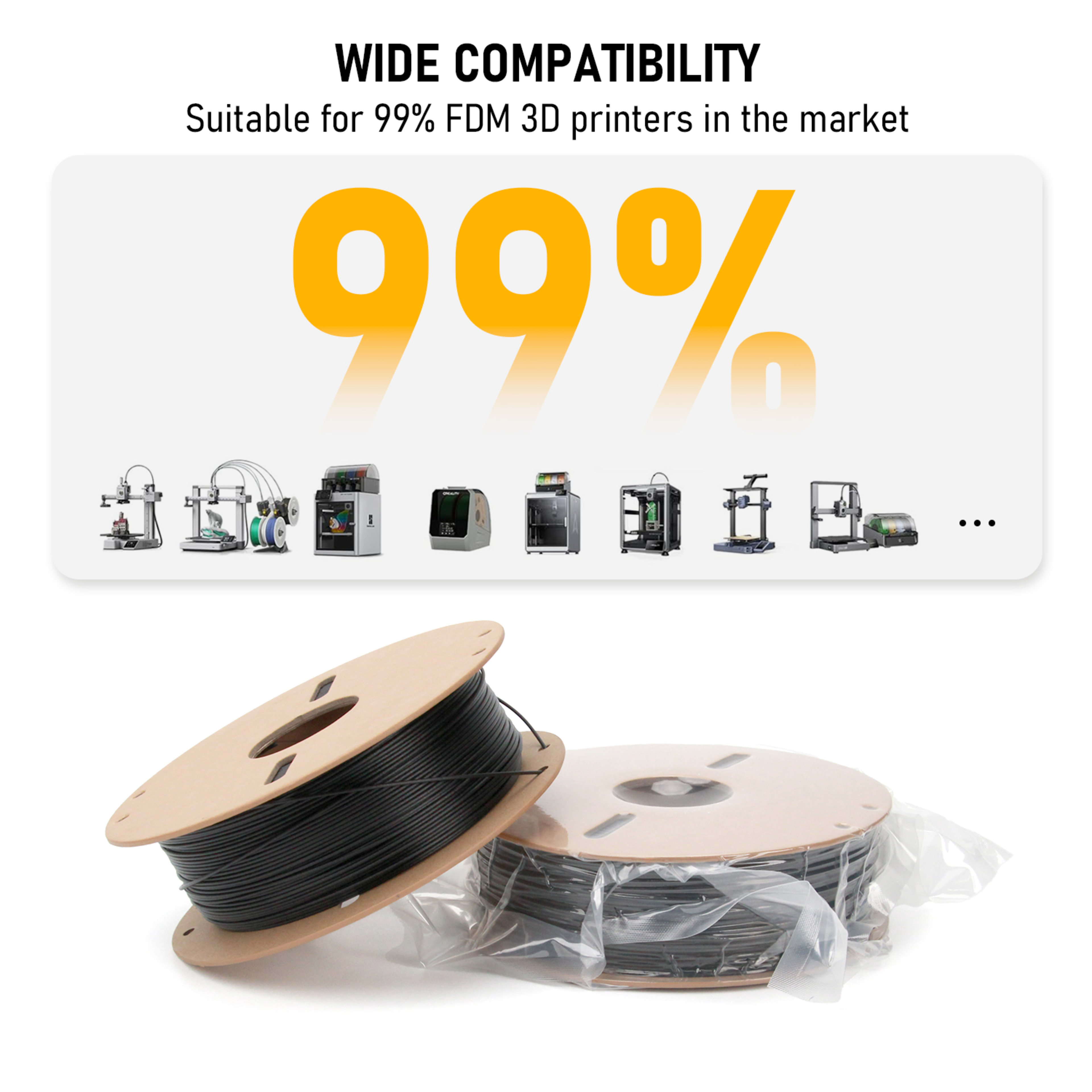 PETG-CF Engineering Filament, 15 Percent Carbon Fiber Reinforced 3D Printer Material, Strong Rigid Filament For Function 8