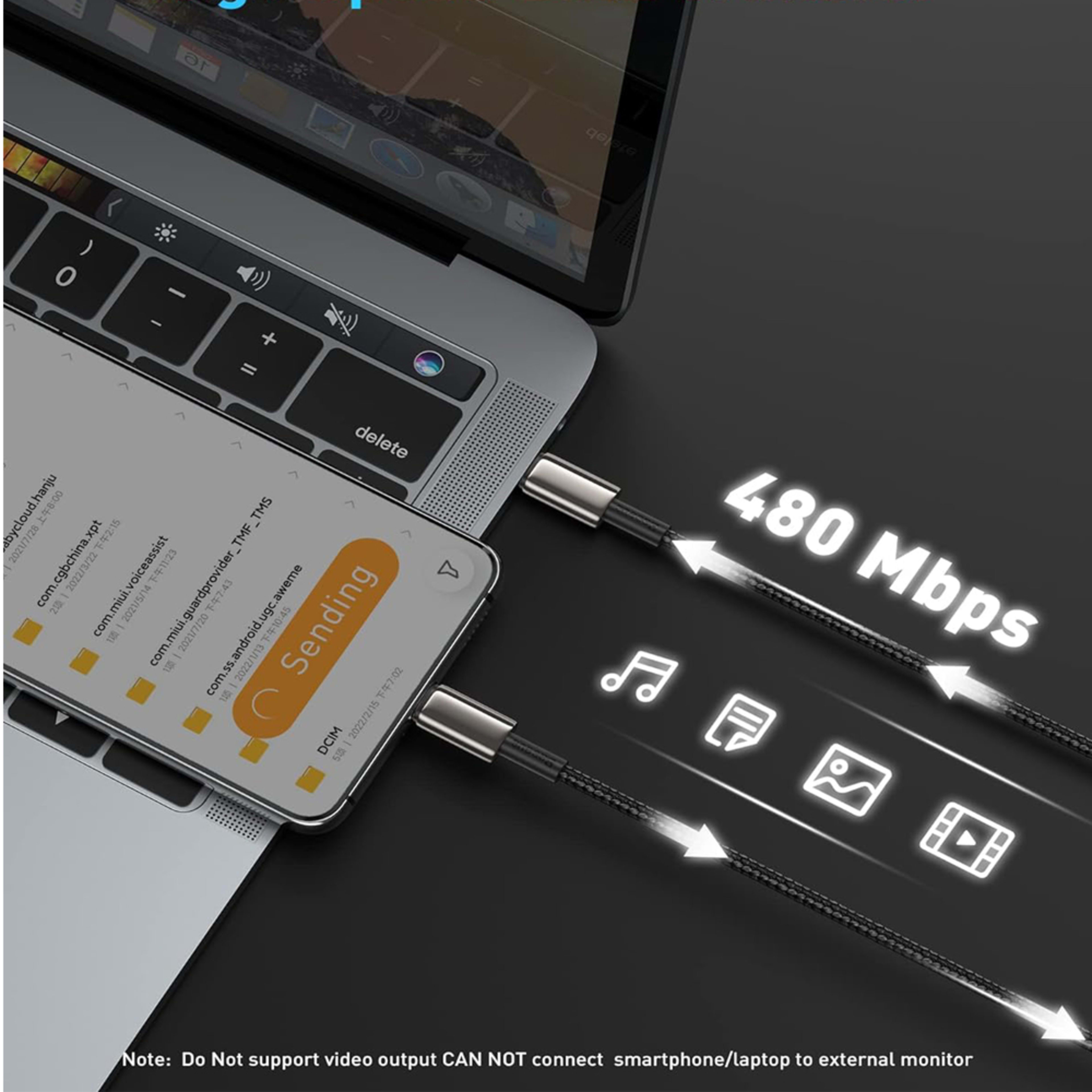 150cm 180cm USB Charging Cable A Pple MFi Certified, Nylon Braided Jacket,Black Premium Series 6