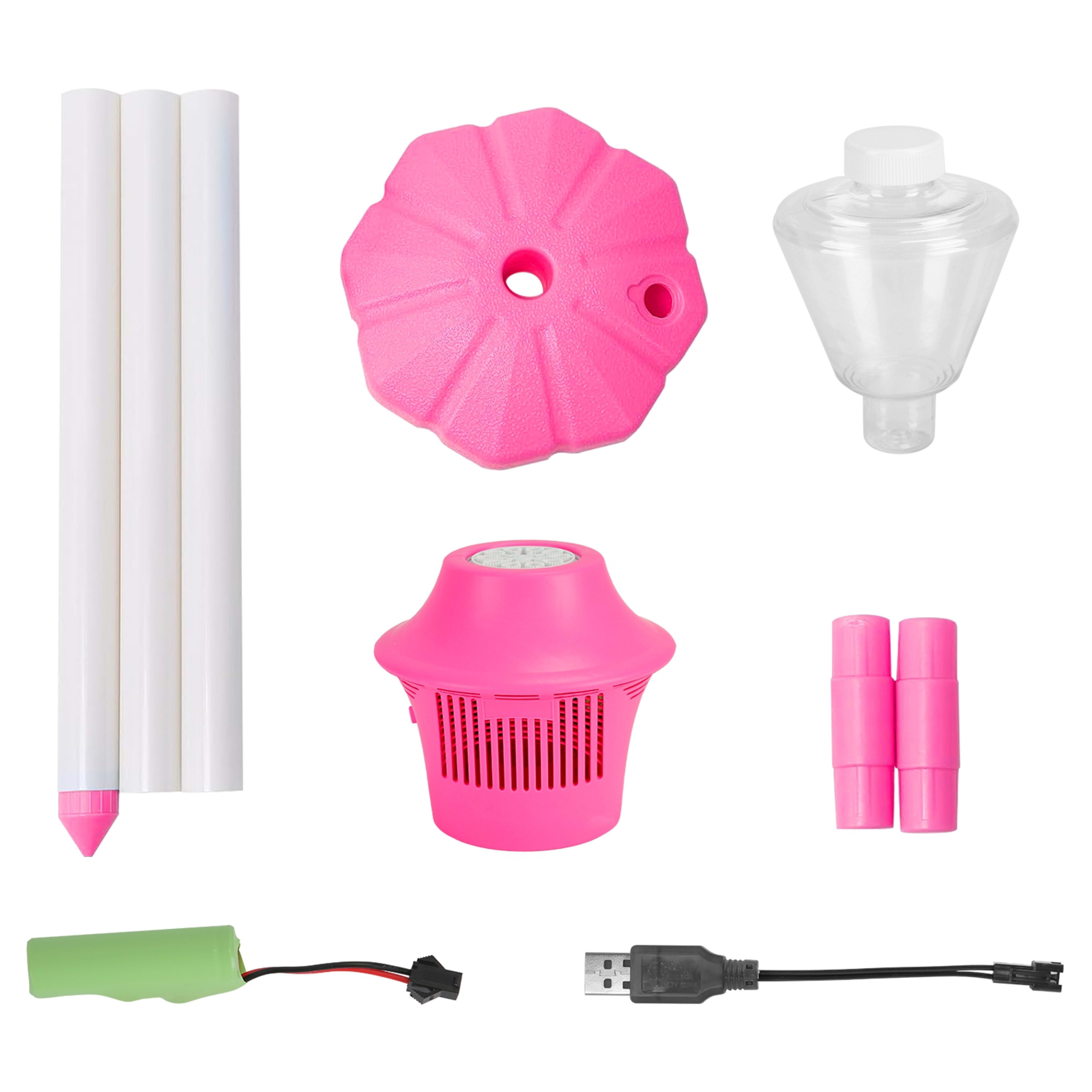 1Pc 3 In 1 Standing Bubble Machine With Colorful Lights And Music Rechargeable Bubble Maker Stand With 2 Modes 3 Adjusta 11