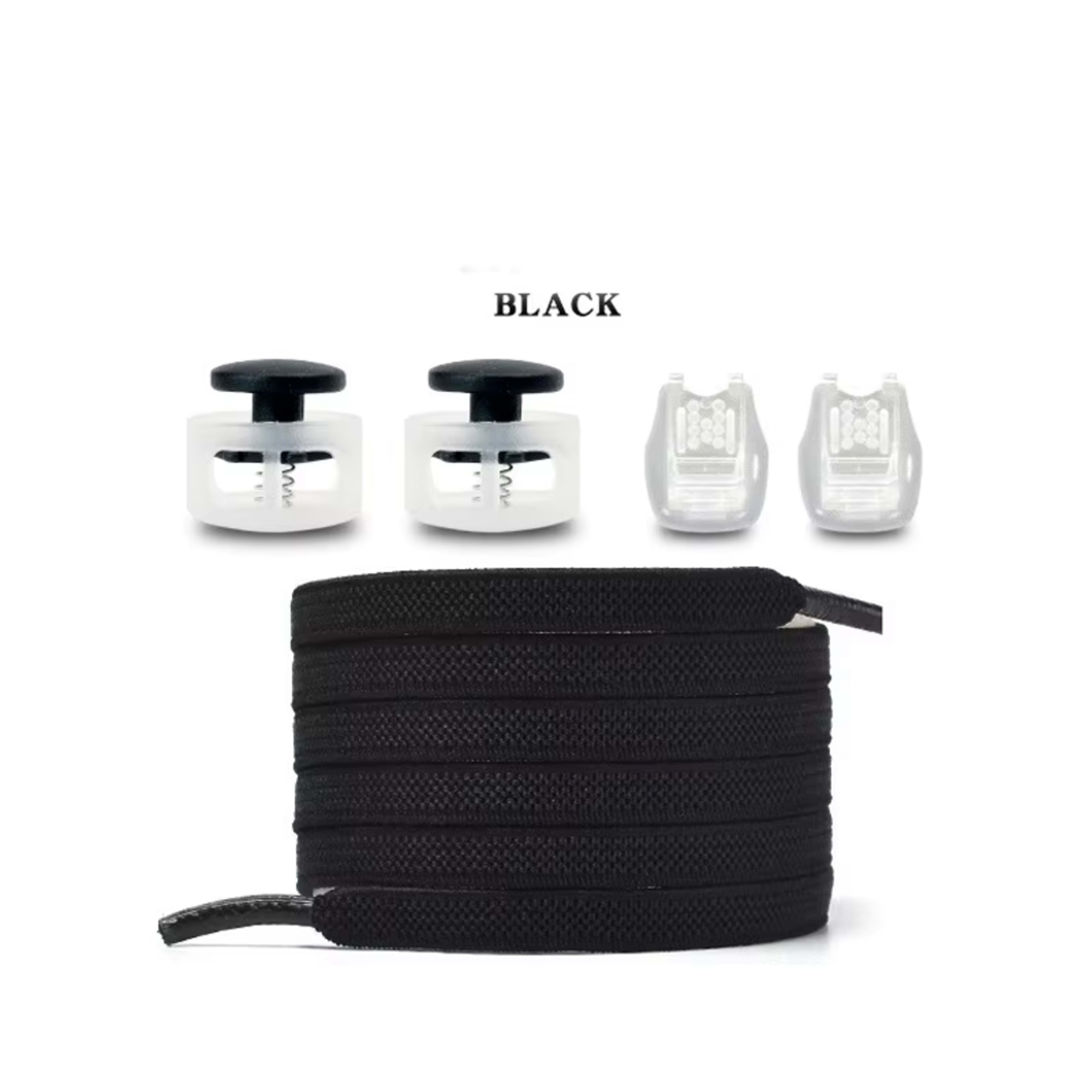 1 Set Of Plastic Shoe Buckles, Comfortable And Fast, Suitable For Children With Lockable Sports Shoes, Sports Shoelaces, 2