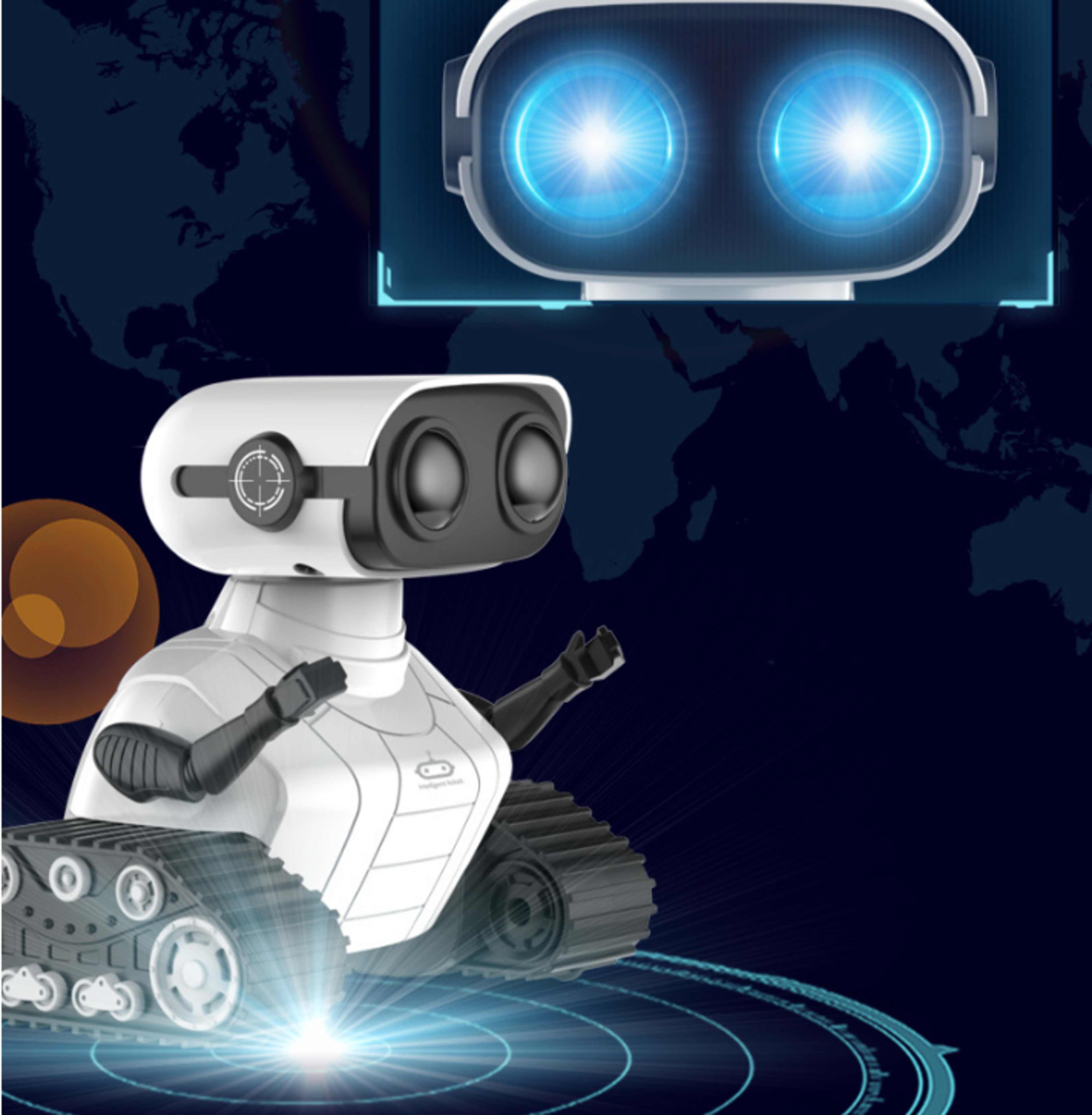 USB Rechargeable Remote Control Robot Toy Children 5