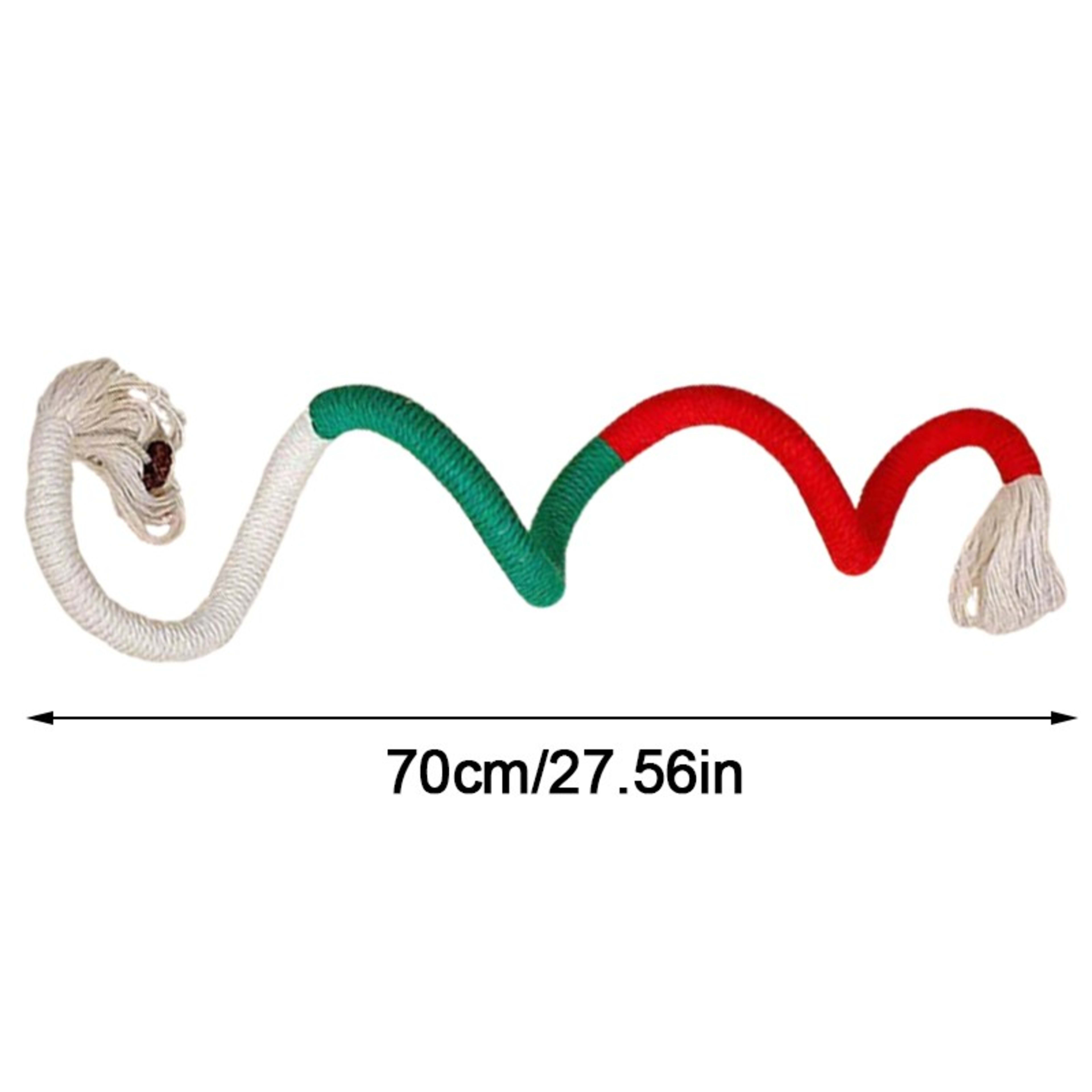 3pcs Catnip Rope Cat Chew Toy Teeth Cleaning Interactive Kitten Teething Play 70cm 9