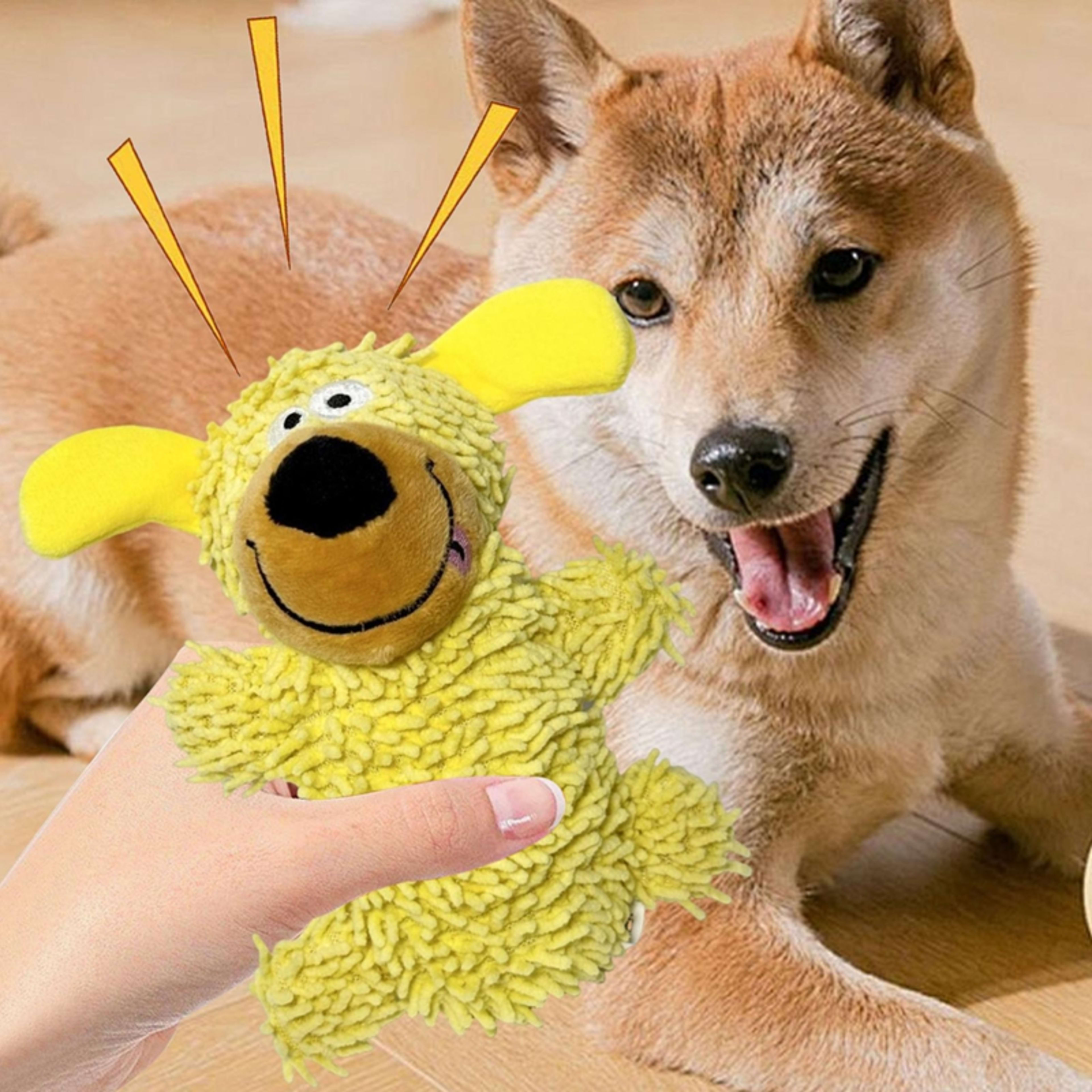 Squeaky Toys For Dogs Plush Puppy Squeaky Toys For Small Dogs Soft Doll Puppy Accessories For Medium Large Breed Teethin 3