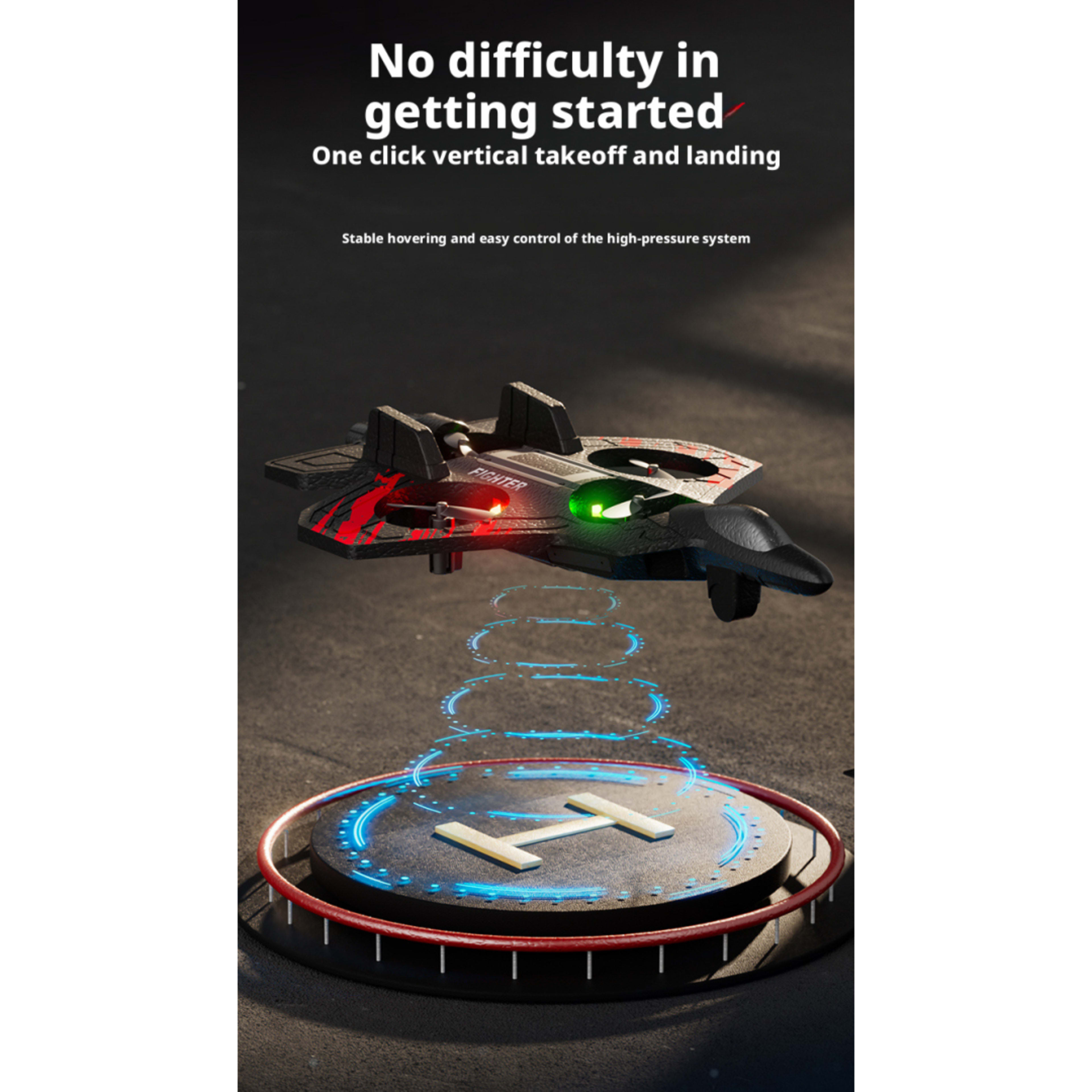 Foam Aircraft - Red,Blue- Dual Power 9