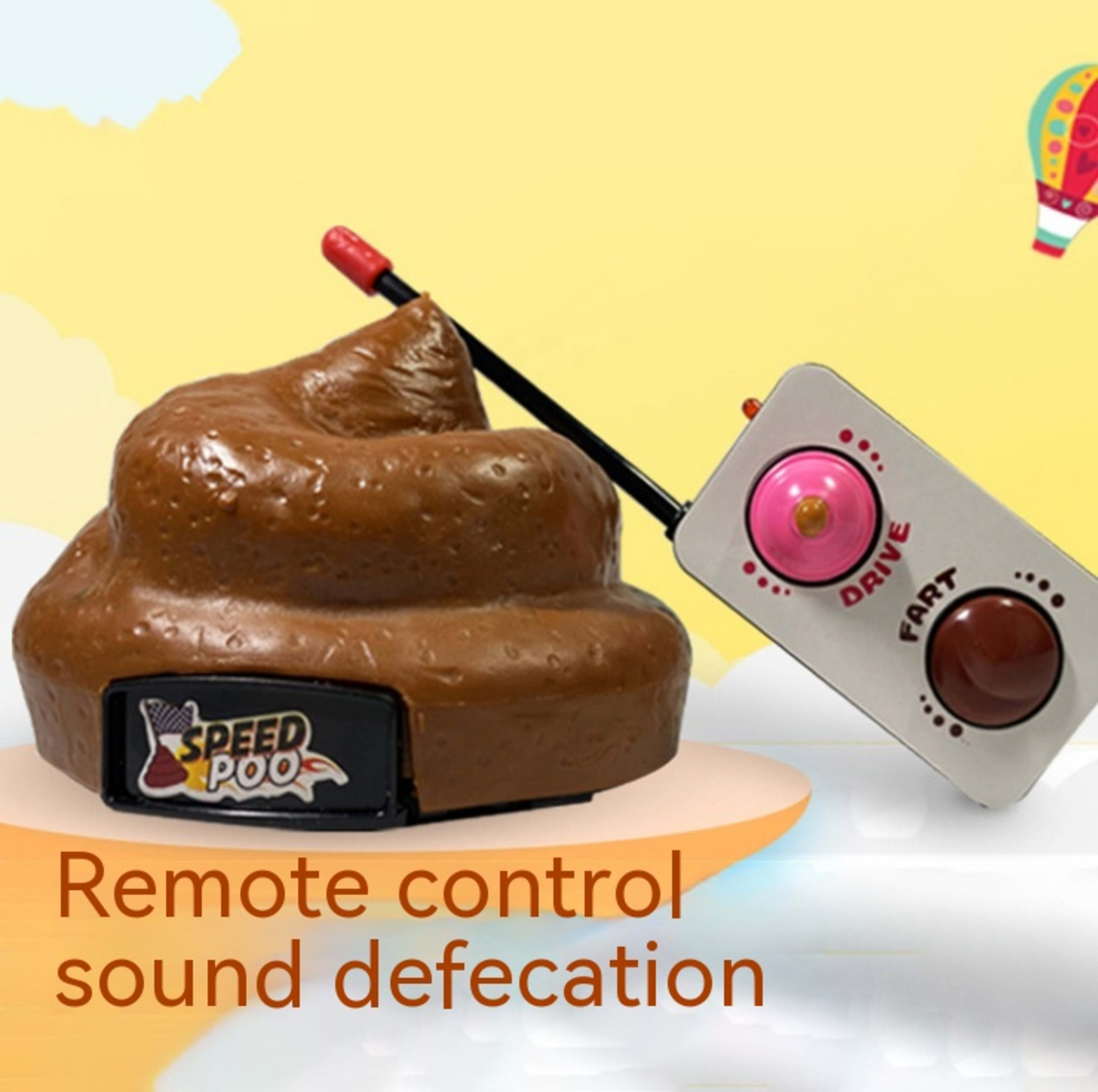 Remote Control Simulation Poop Toy Gift 9