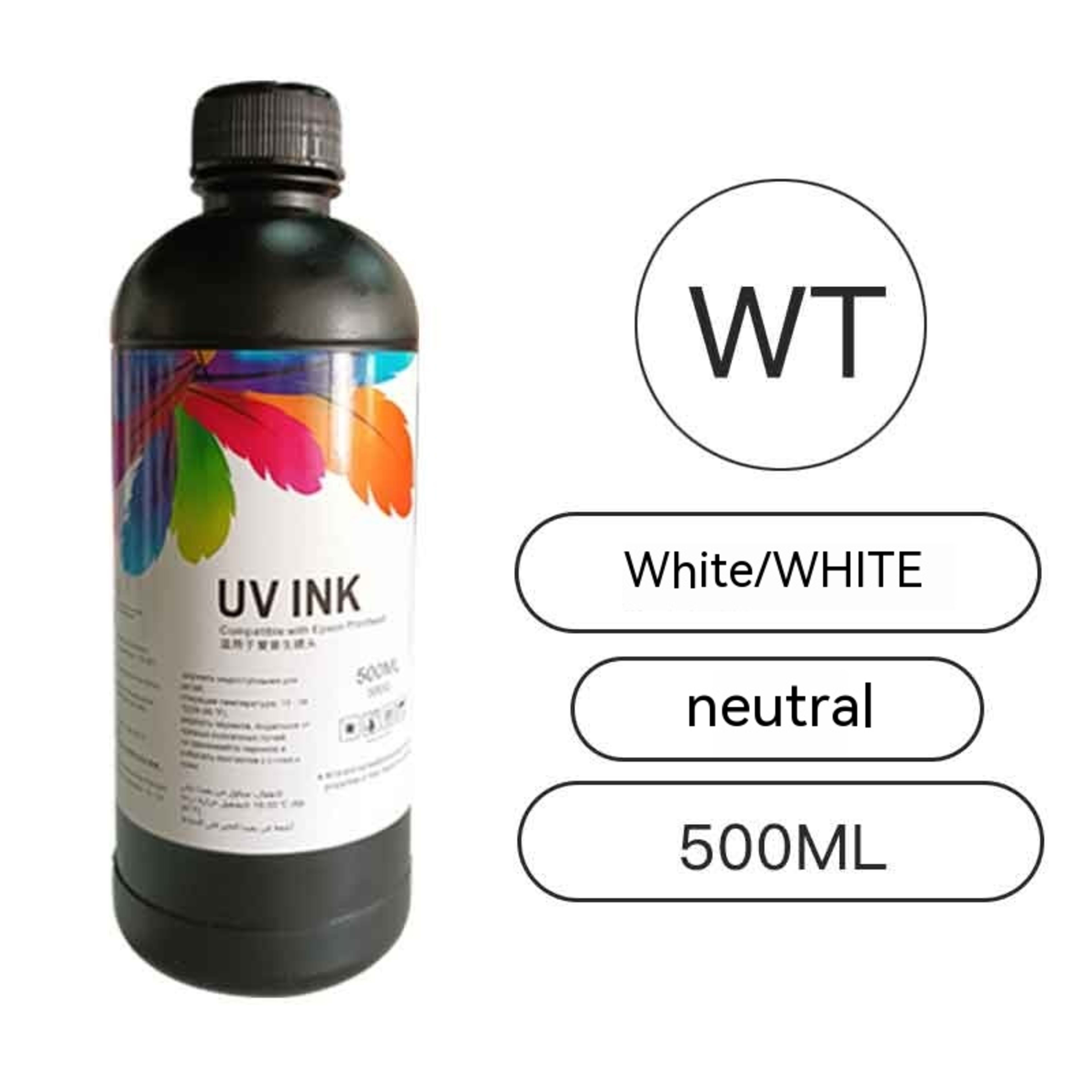 UV Ink Coil Flat Plate UV Printer Ink Epson XP600 5th And 7th Generation TX800 Ink 21
