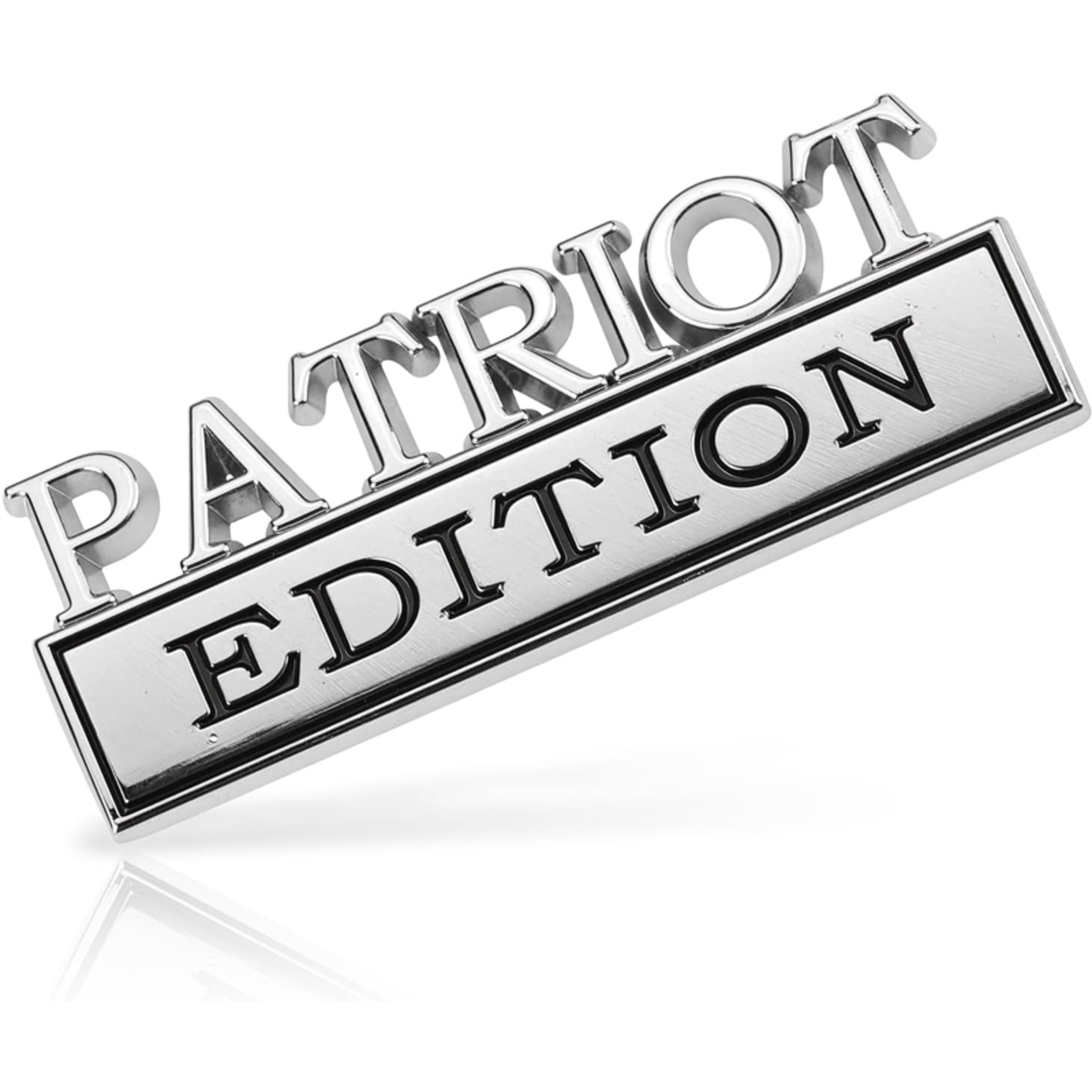 2pcs Patriot Edition Emblems, Emblem 3D Badge Decal Car Truck SUV,Refrigerator Sticker,Window Display Stickers,Bicycles, 8
