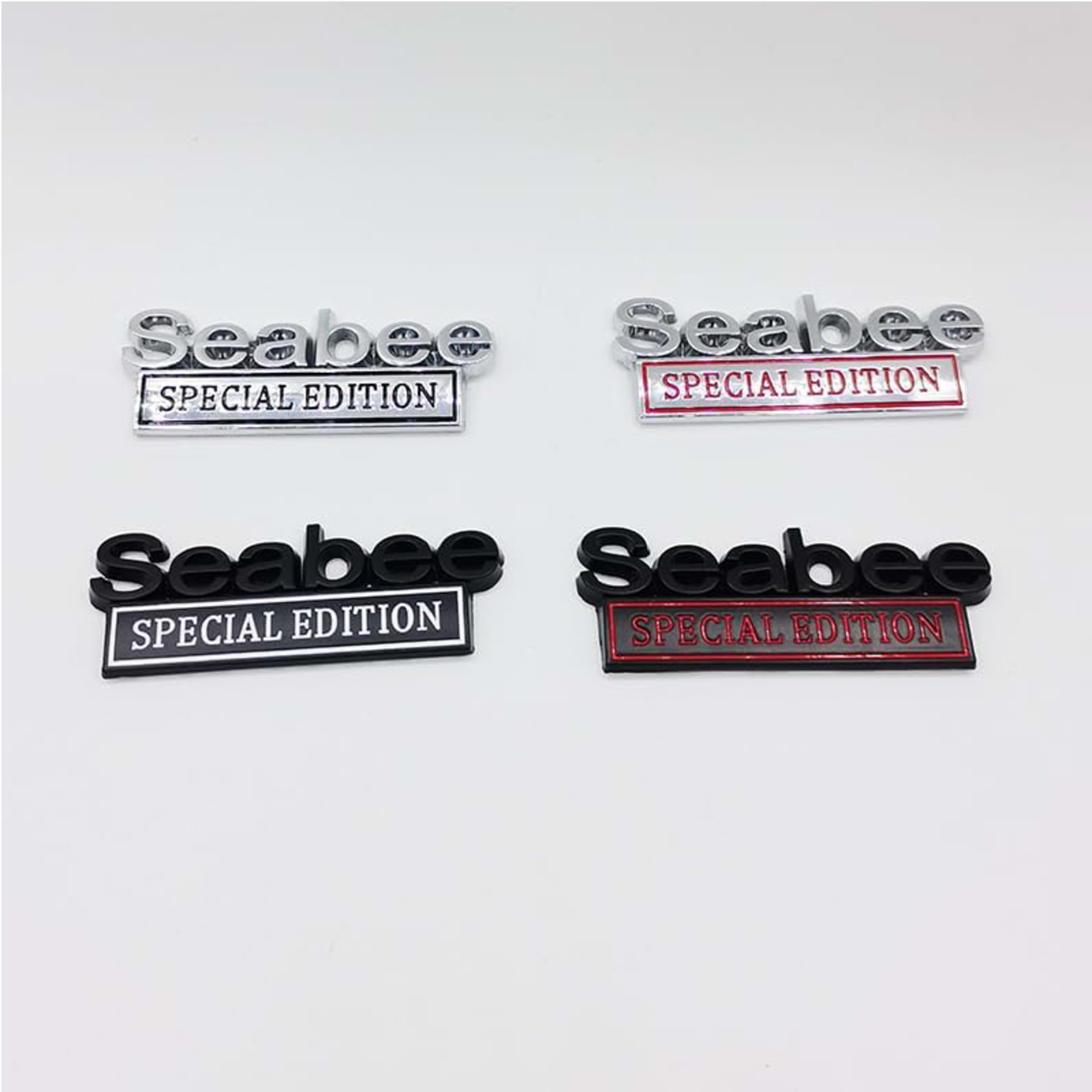 2pack Seabee Special Edition Emblems, Seabee Emblem 3D Badge Decal Car Truck SUV,Refrigerator Sticker,Window Display Sti