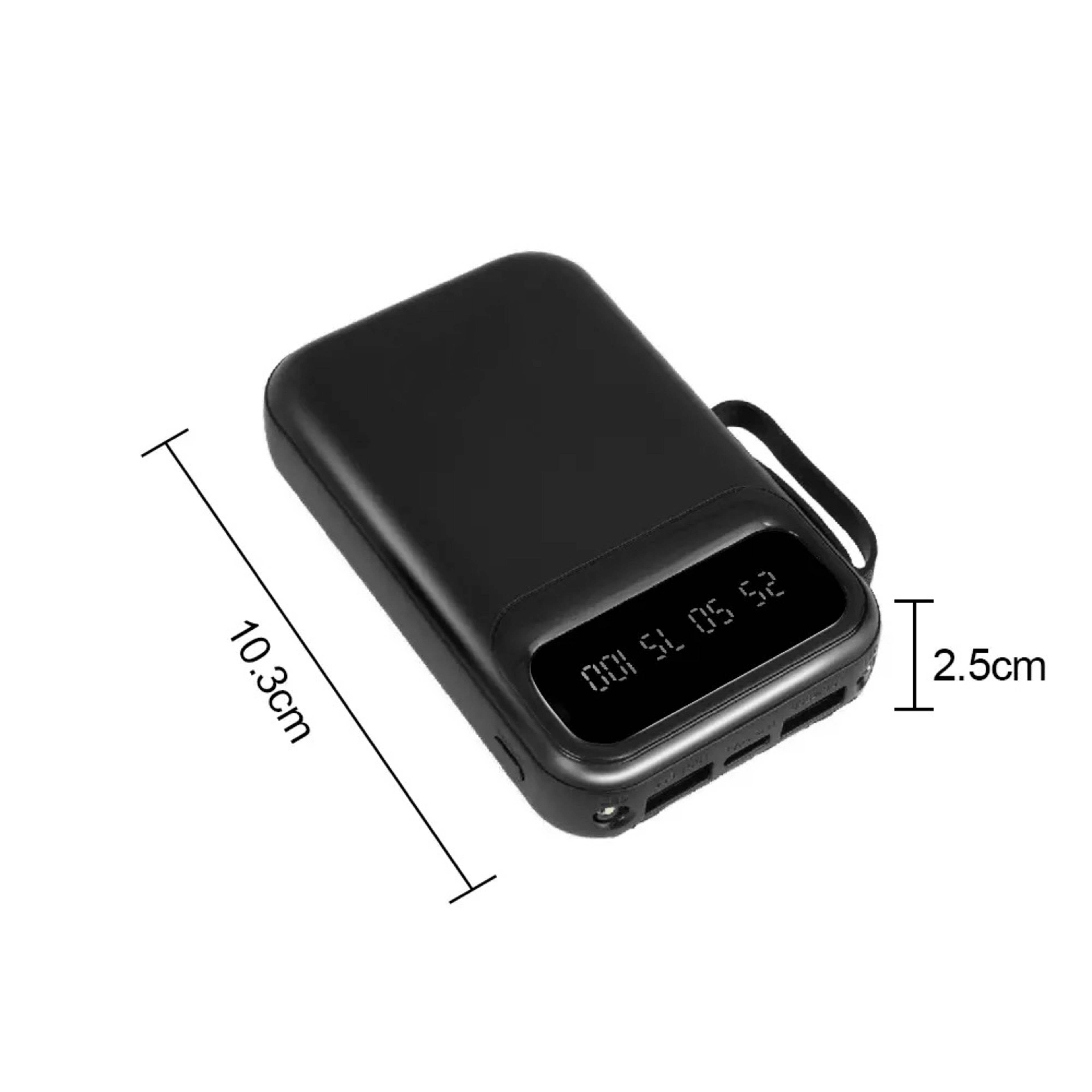 3o000mAh Power Bank, Fast USB Charger, External Battery For Mobile Phones DE 5