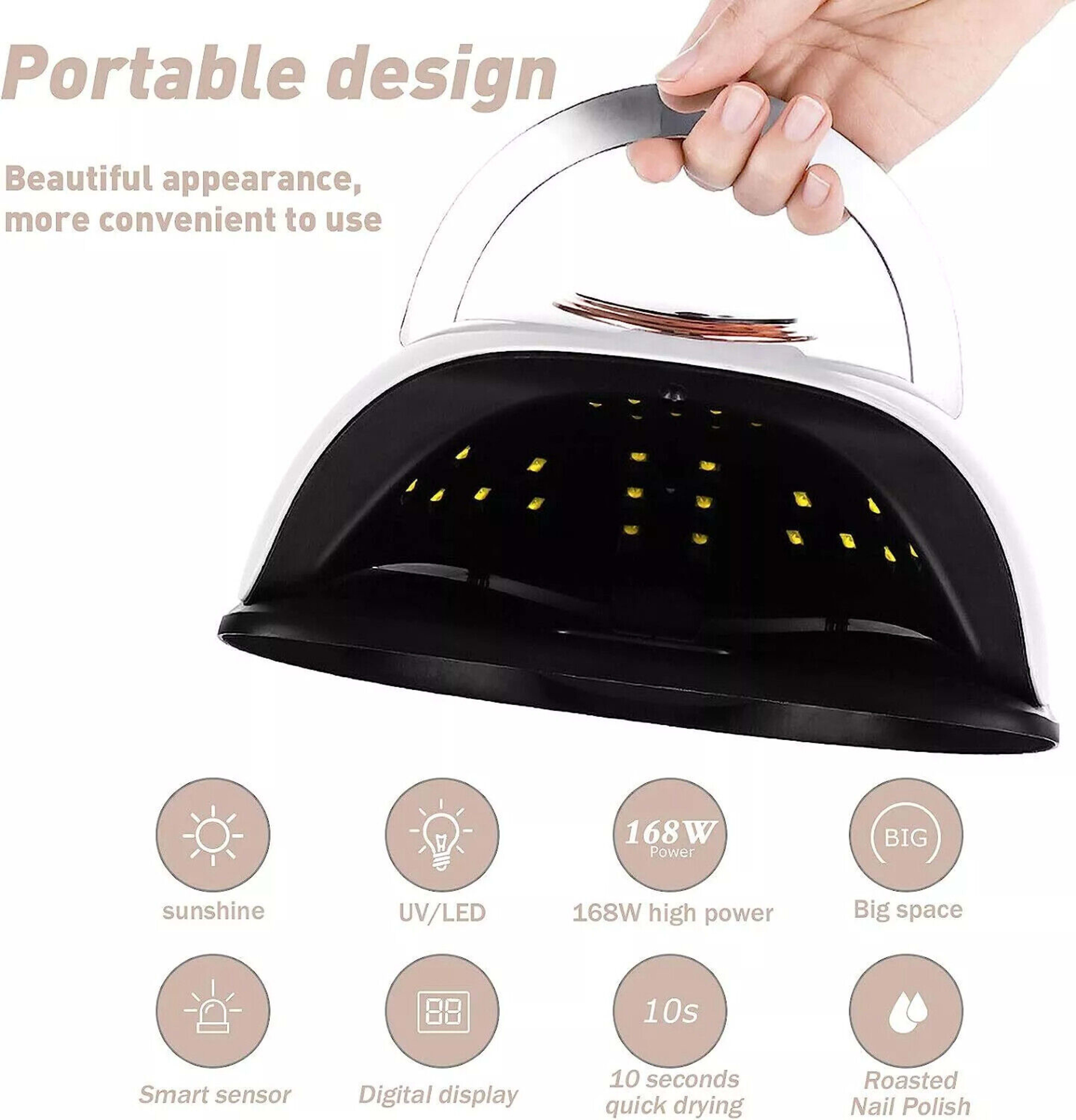 Professionelle UV-Nageltrocknerlampe Fr Acryl- Und Gel-Nagellack 3